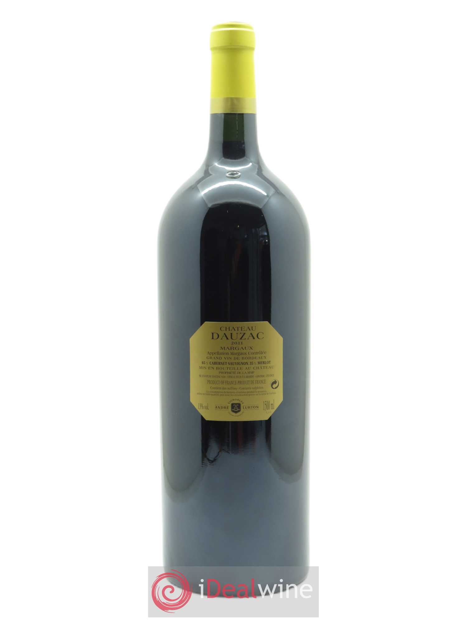Château Dauzac 5ème Grand Cru Classé 2011 - Lot de 1 magnum - 2