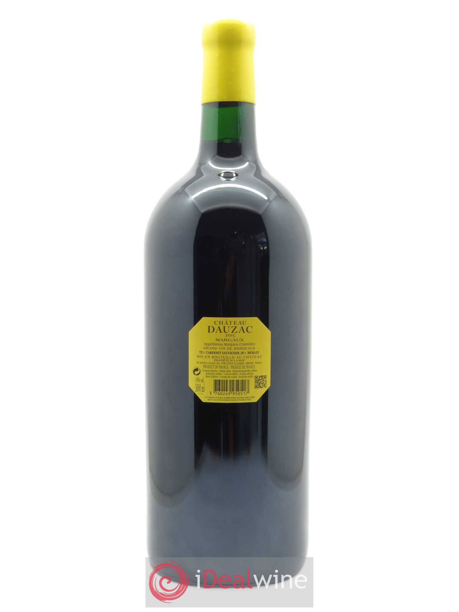 Château Dauzac 5ème Grand Cru Classé 2015 - Lot of 1 double magnum - 1