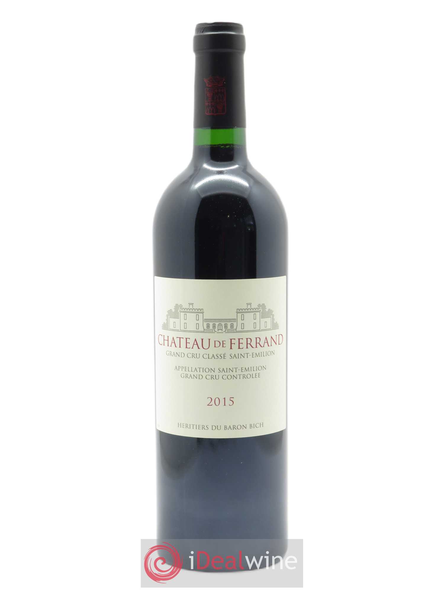 Château de Ferrand Grand Cru Classé (CBO à partir de 6 bts) 2015 - Lot de 1 bouteille - 0