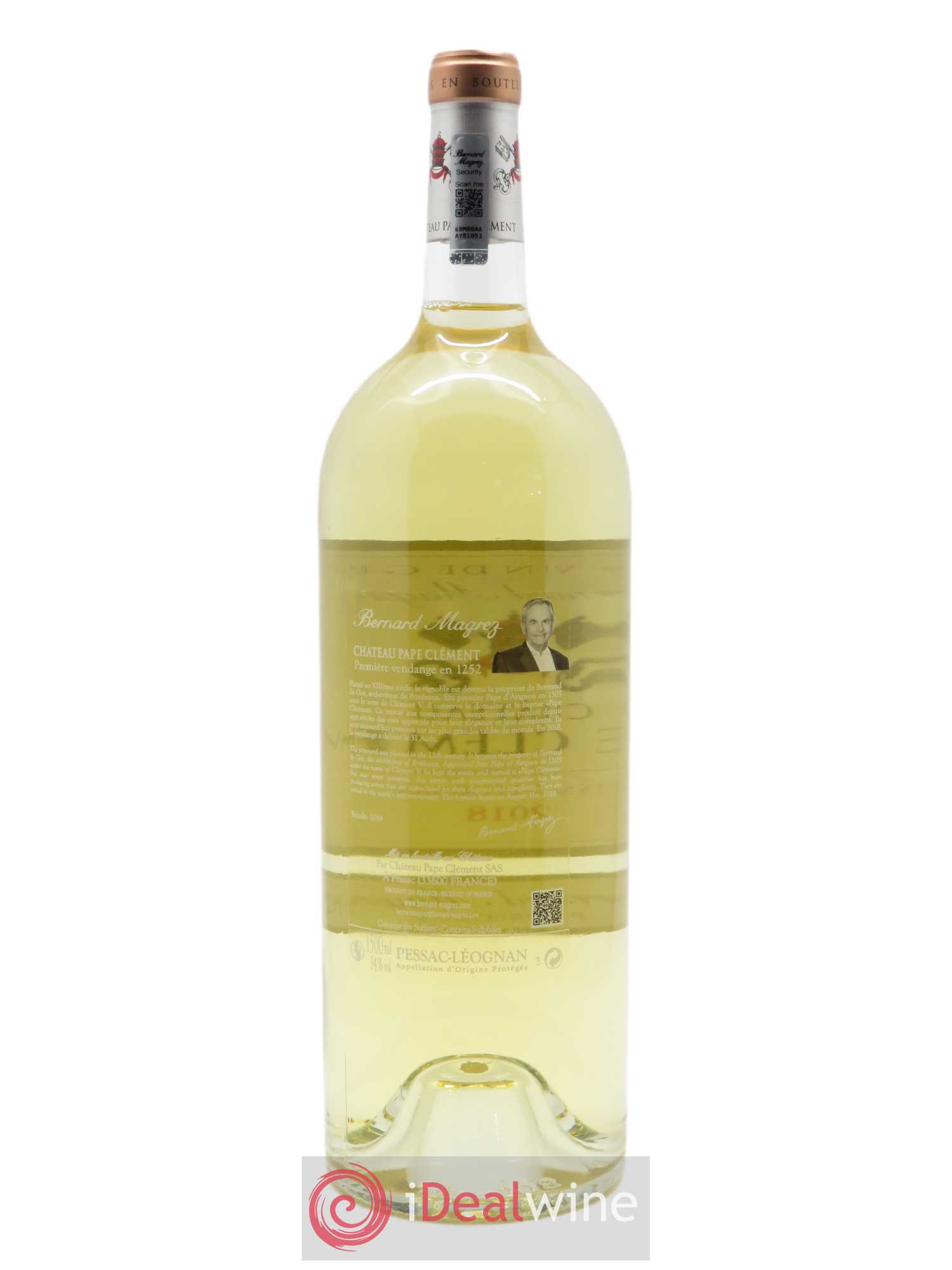 Château Pape Clément (CBO à partir de 6 mgs) 2018 - Posten von 1 Magnum - 1