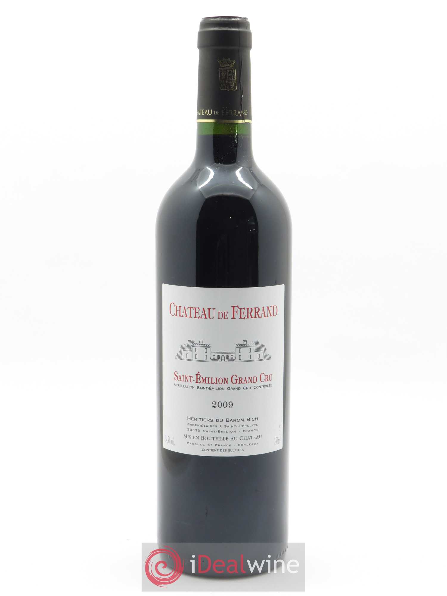 Château de Ferrand Grand Cru Classé (CBO à partir de 6 bts) 2009 - Lot de 1 bouteille - 0