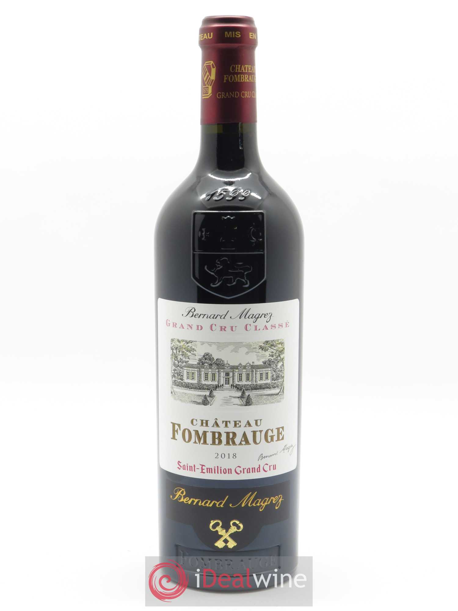 Château Fombrauge Grand Cru Classé 2018 - Lot de 1 bouteille - 0