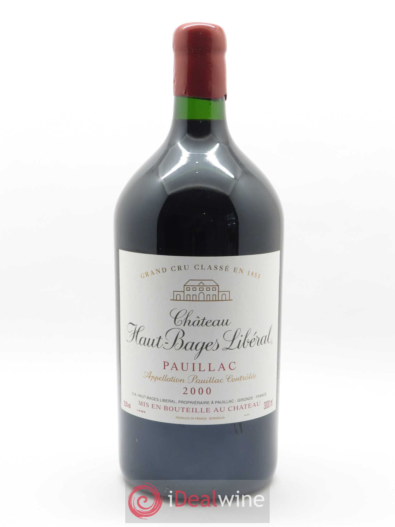 Château Haut Bages Libéral 5ème Grand Cru Classé 2000 - Posten von 1 Doppel-Magnum - 0