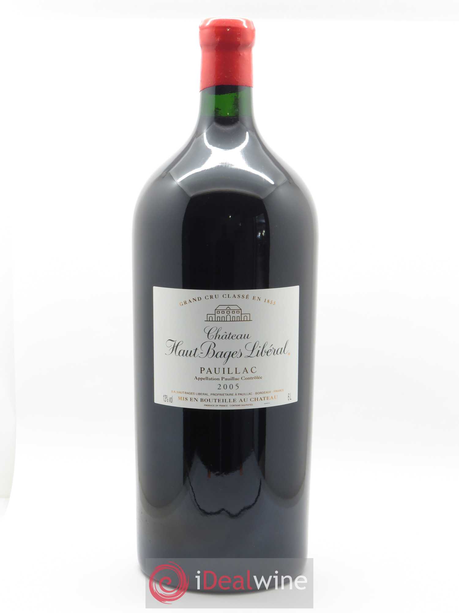 Château Haut Bages Libéral 5ème Grand Cru Classé 2005 - Lot de 1 impériale - 0