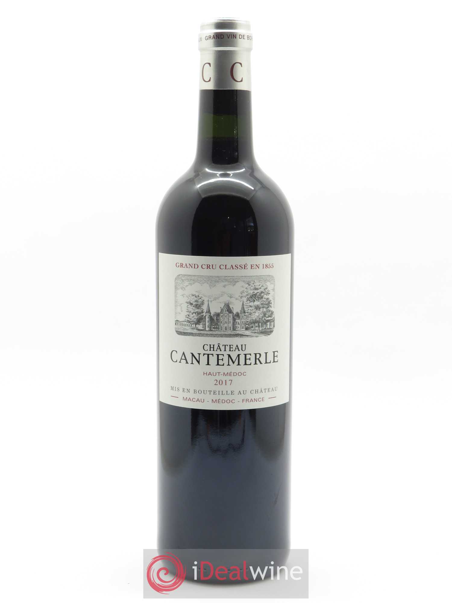 Château Cantemerle 5ème Grand Cru Classé 2017 - Lot de 1 bouteille - 0