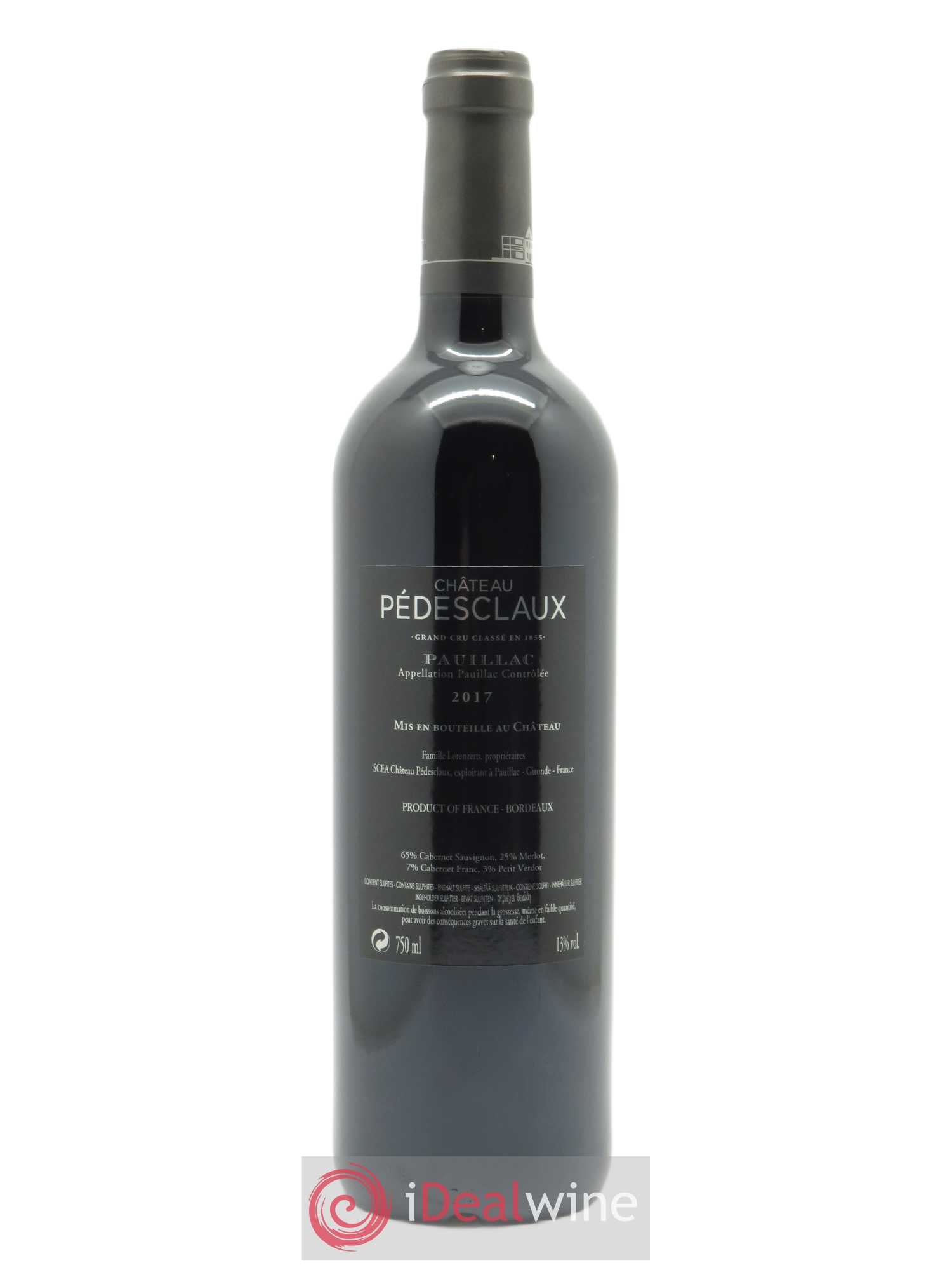 Château Pedesclaux 5ème Grand Cru Classé (CBO à partir de 12 bts) 2017 - Lot de 1 bouteille - 1