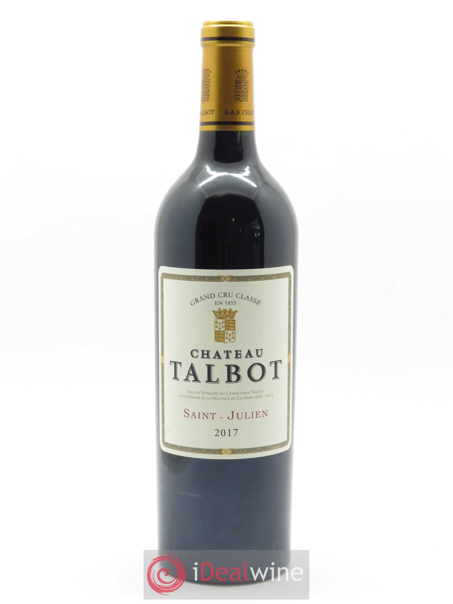 Château Talbot 4ème Grand Cru Classé 2017 - Lot de 1 bouteille - 0