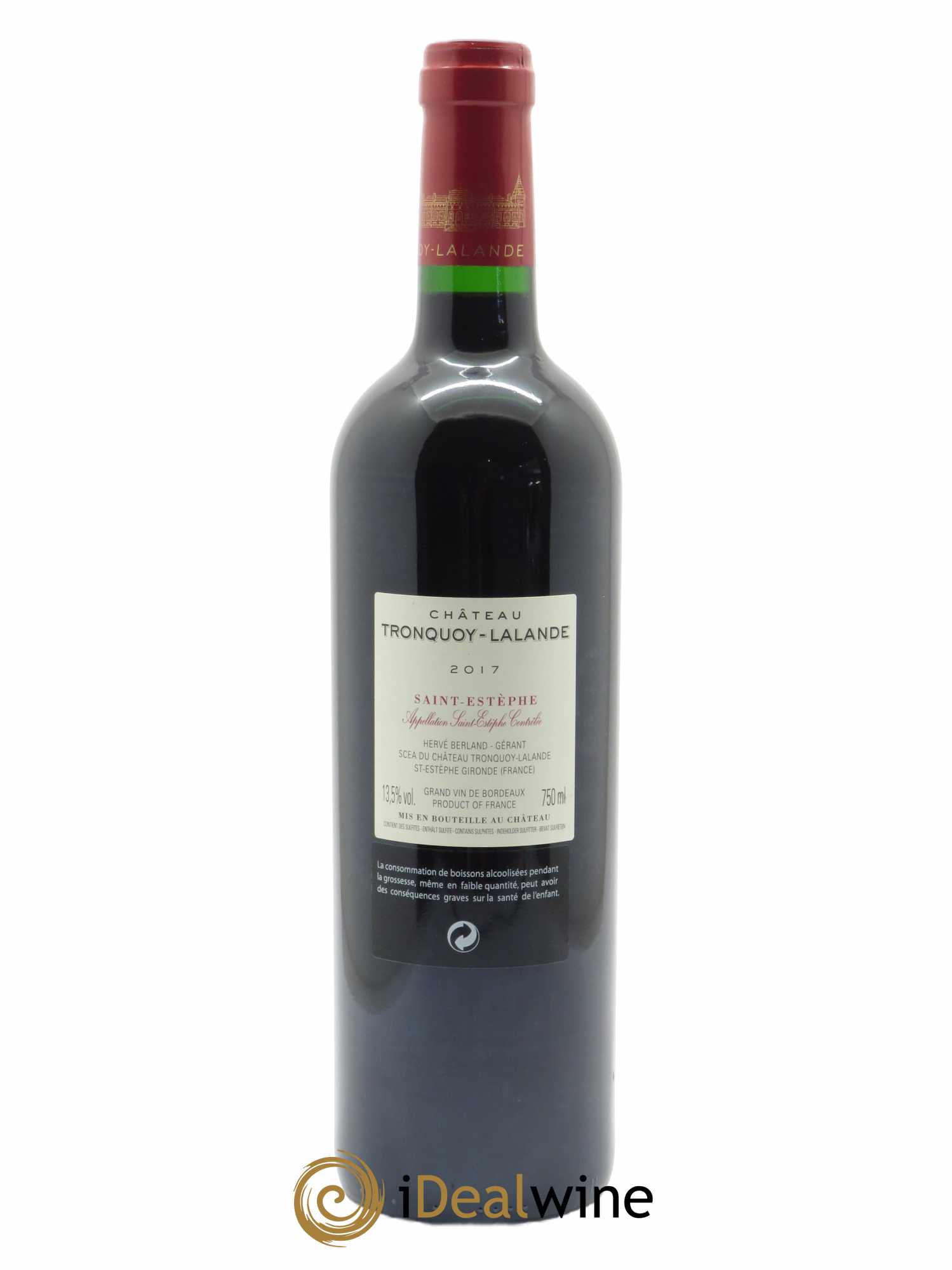 Château Tronquoy Lalande 2017 - Posten von 1 Flasche - 2