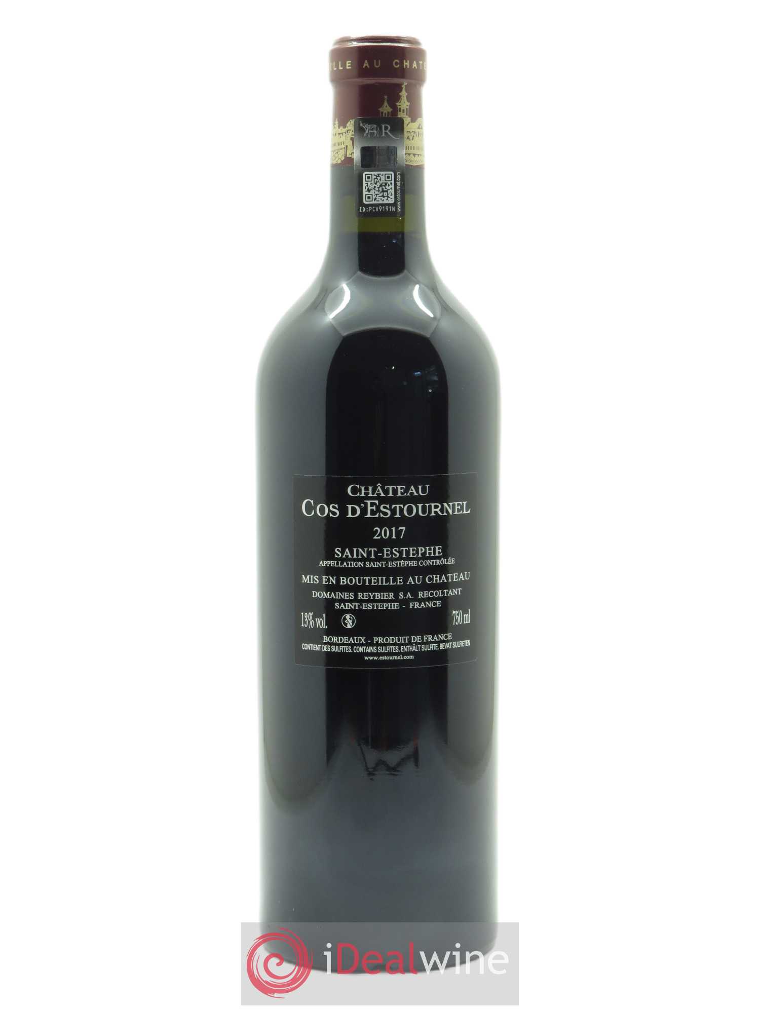 Cos d'Estournel 2ème Grand Cru Classé (OWC if 6 bts) 2017 - Lot of 1 bottle - 1