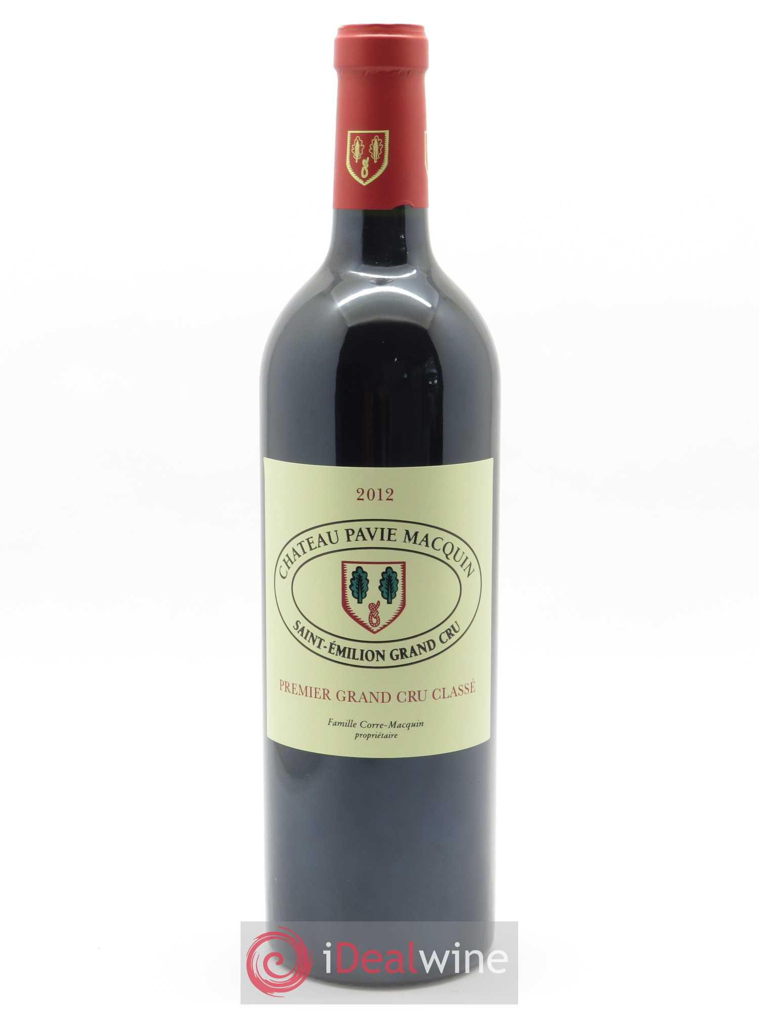 Château Pavie Macquin 1er Grand Cru Classé B 2012 - Lot de 1 bouteille - 0
