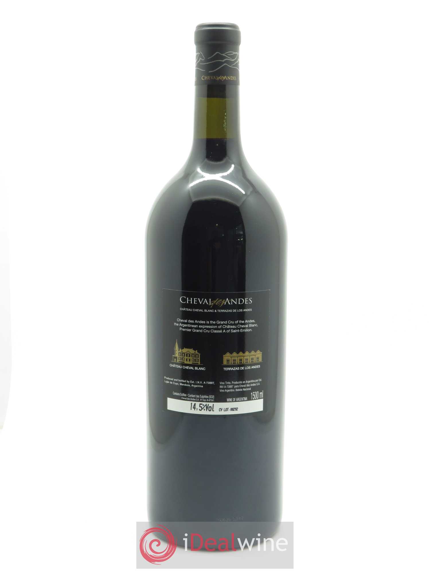 Mendoza Cheval des Andes 2012 - Lot de 1 magnum - 2