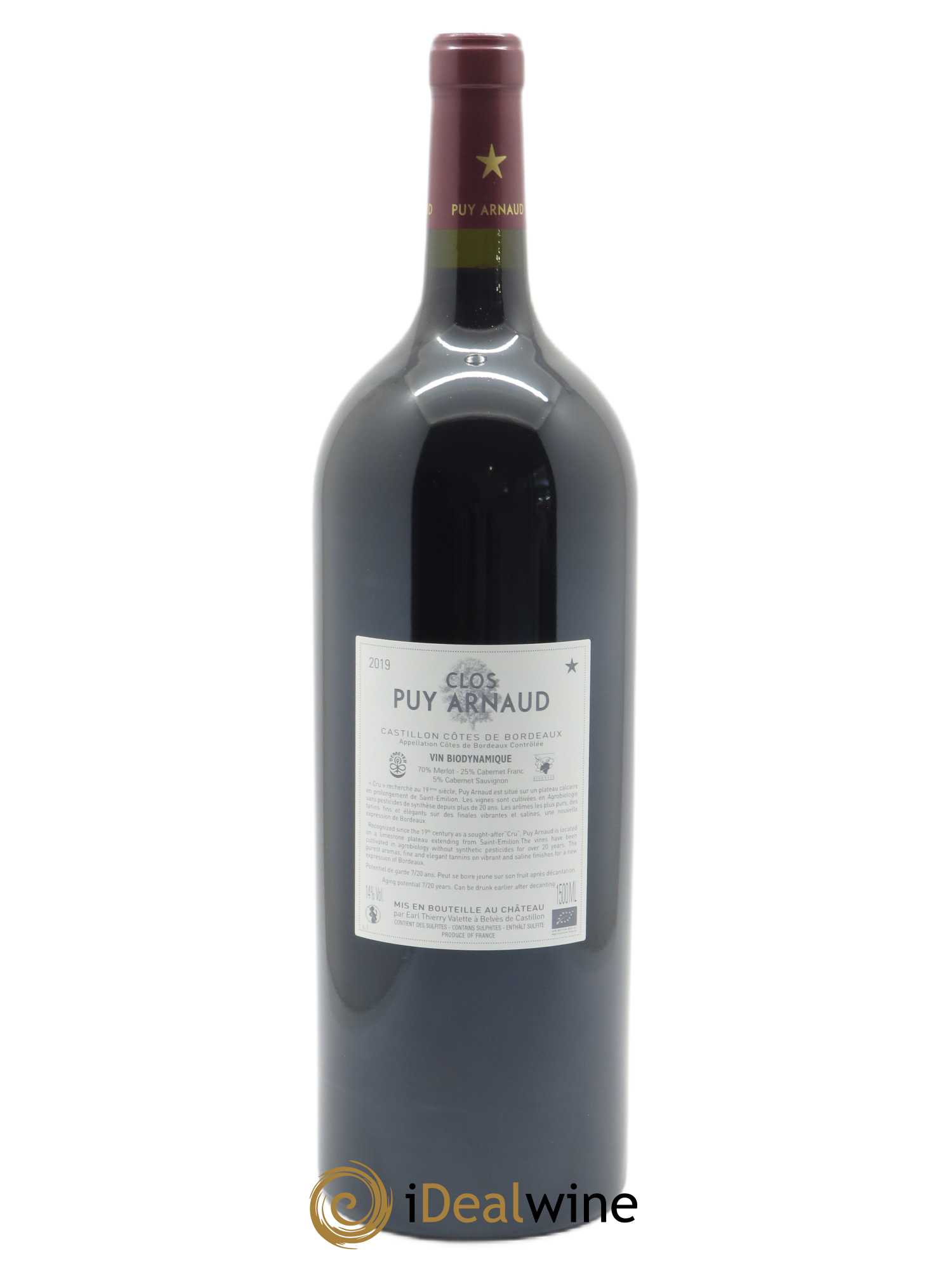 Clos Puy Arnaud 2019 - Lot of 1 magnum - 1