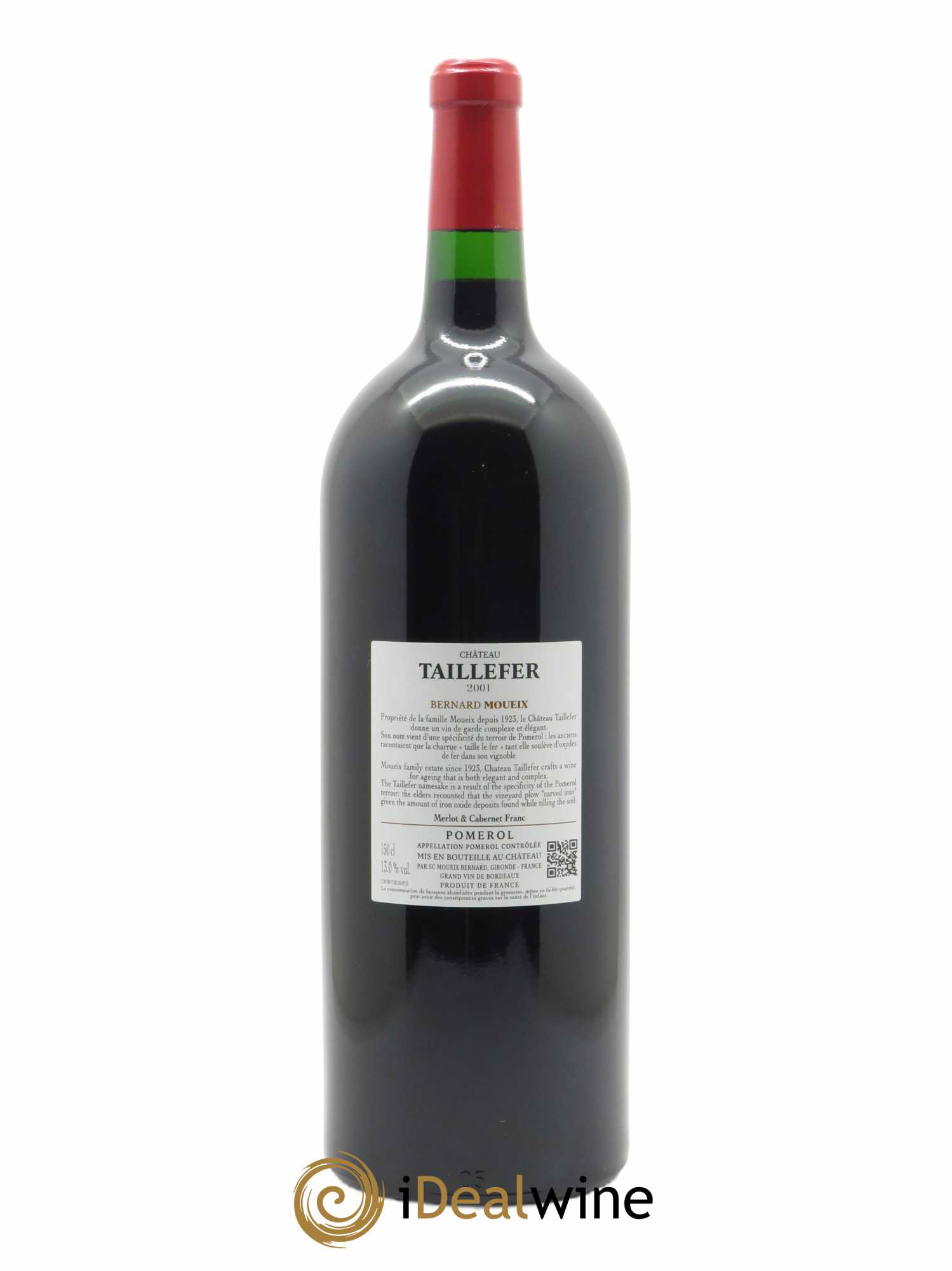 Château Taillefer 2001 - Lot of 1 magnum - 1