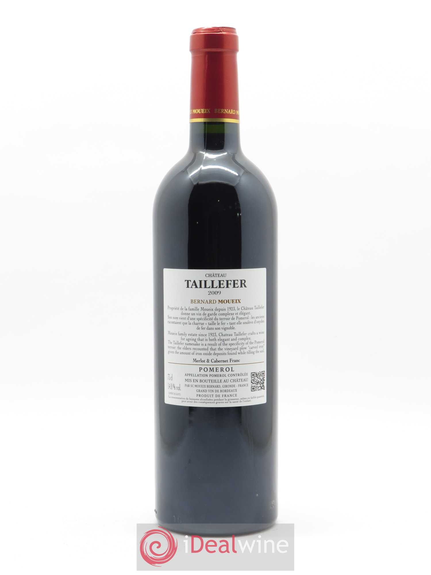 Château Taillefer - 2009 - Lot of 1 bottle - 1