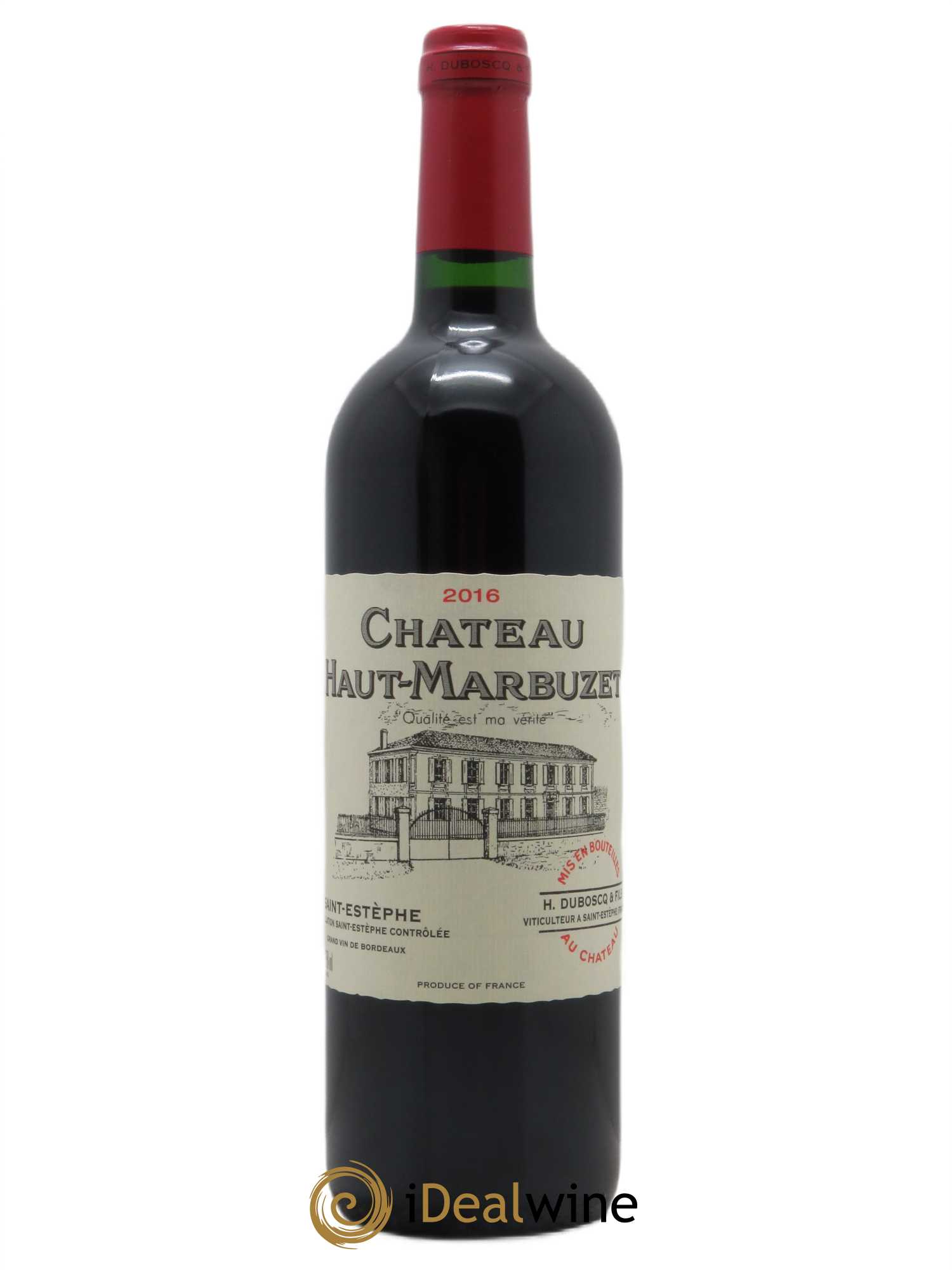 Château Haut Marbuzet (CBO à partir de12 bts) 2016 - Lot de 1 bouteille - 0