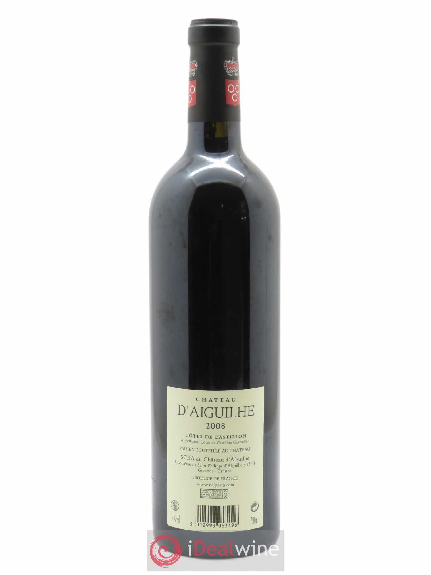 Château d' Aiguilhe  2008 - Posten von 1 Flasche - 1