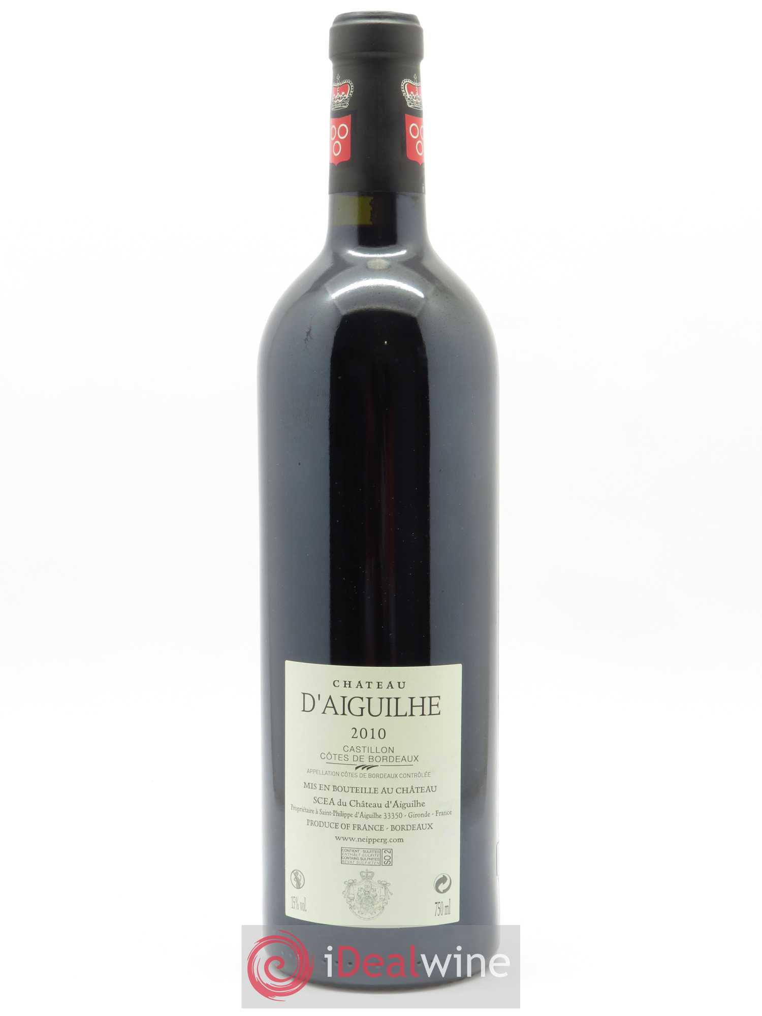 Château d' Aiguilhe 2010 - Lot de 1 bouteille - 1