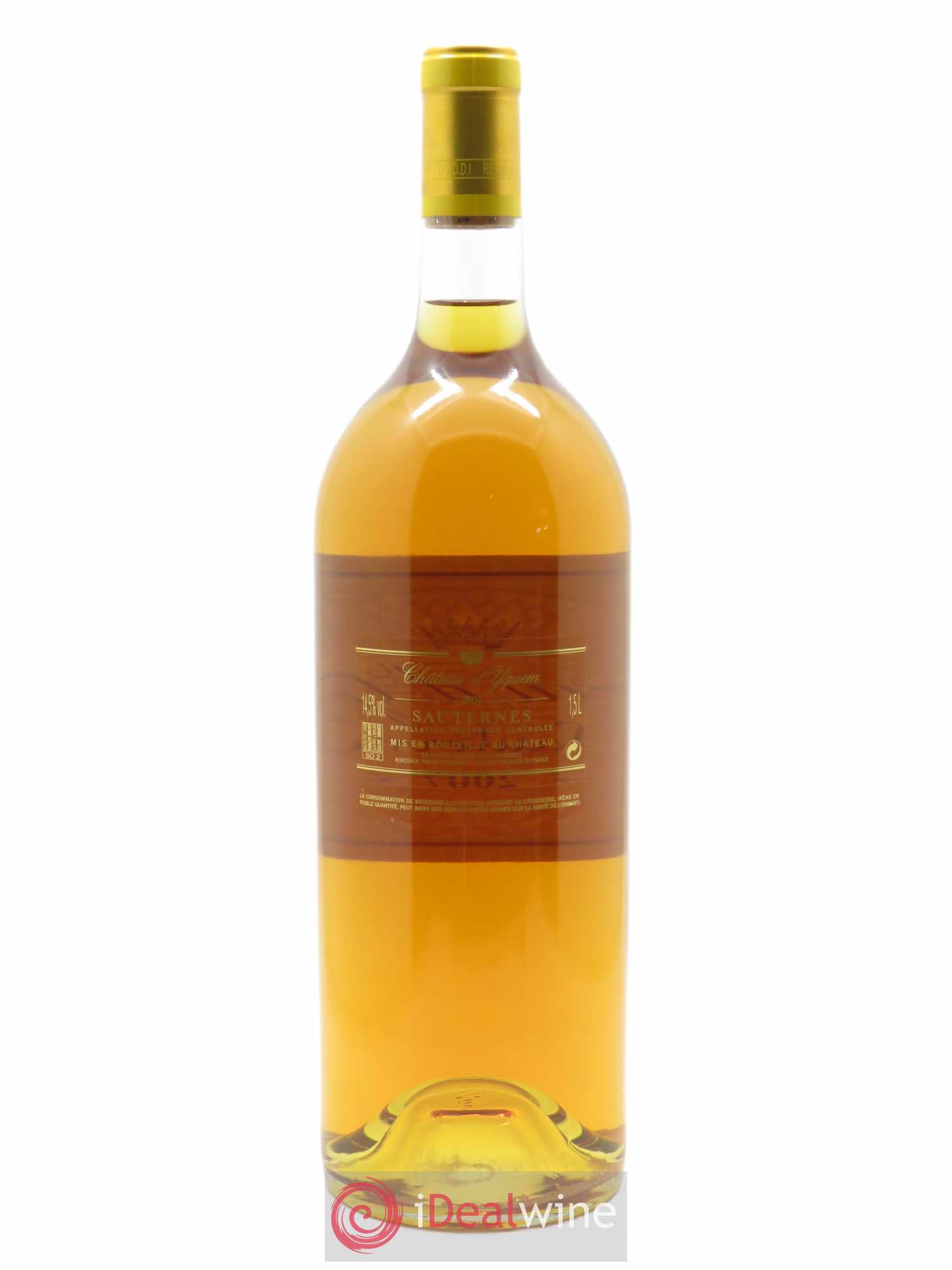 Château d' Yquem 1er Cru Classé Supérieur 2007 - Lot de 1 magnum - 1