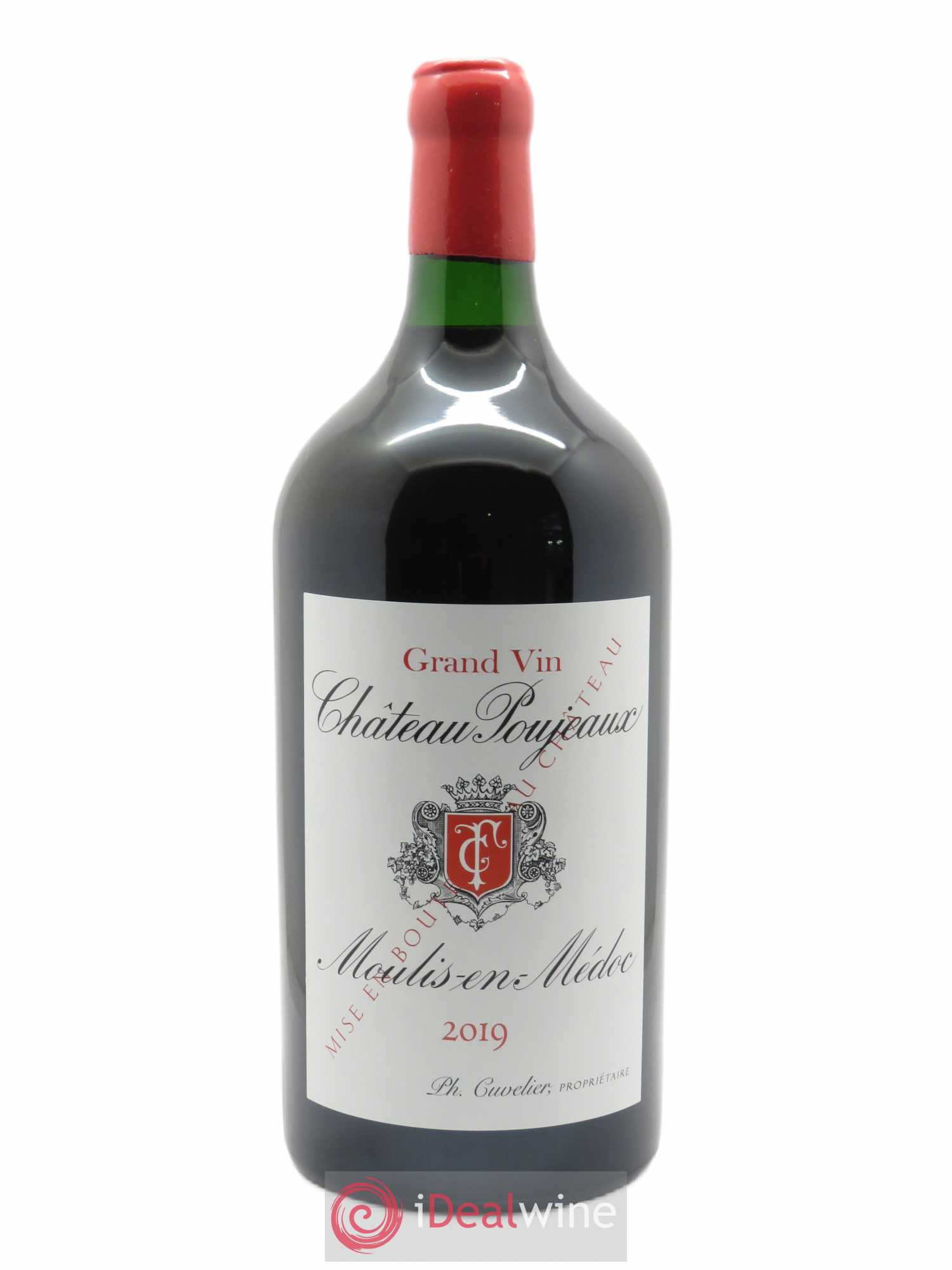 Château Poujeaux 2019 - Lot de 1 double magnum - 0