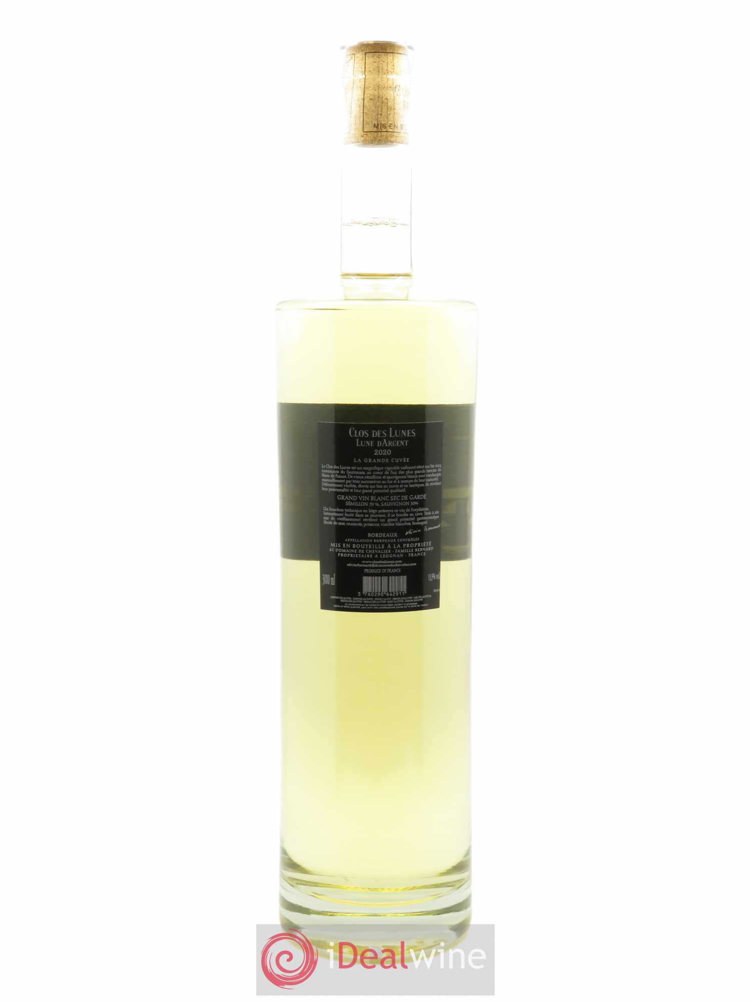 Clos des Lunes - Lune d'Argent 2020 - Lot de 1 double magnum - 1