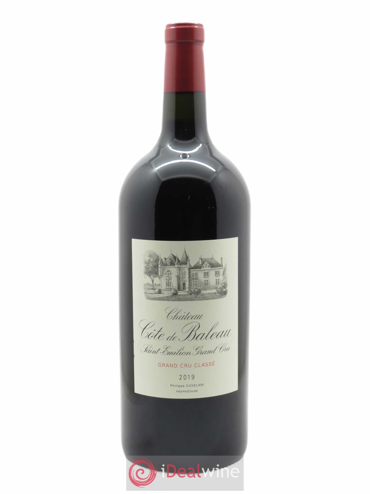 Château Côte de Baleau Grand Cru Classé 2019 - Lot of 1 double magnum - 0