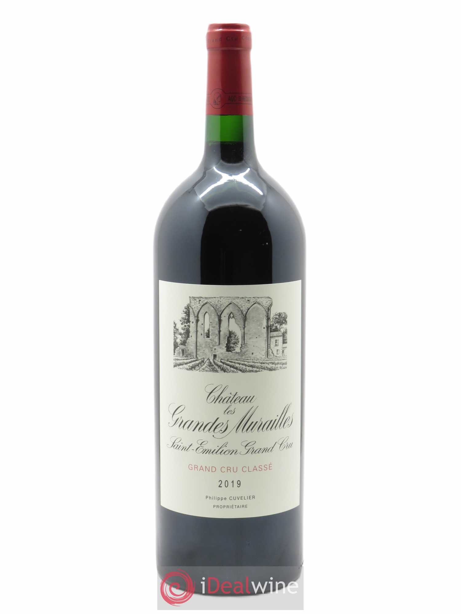 Château les Grandes Murailles Grand Cru Classé 2019 - Lot de 1 magnum - 0