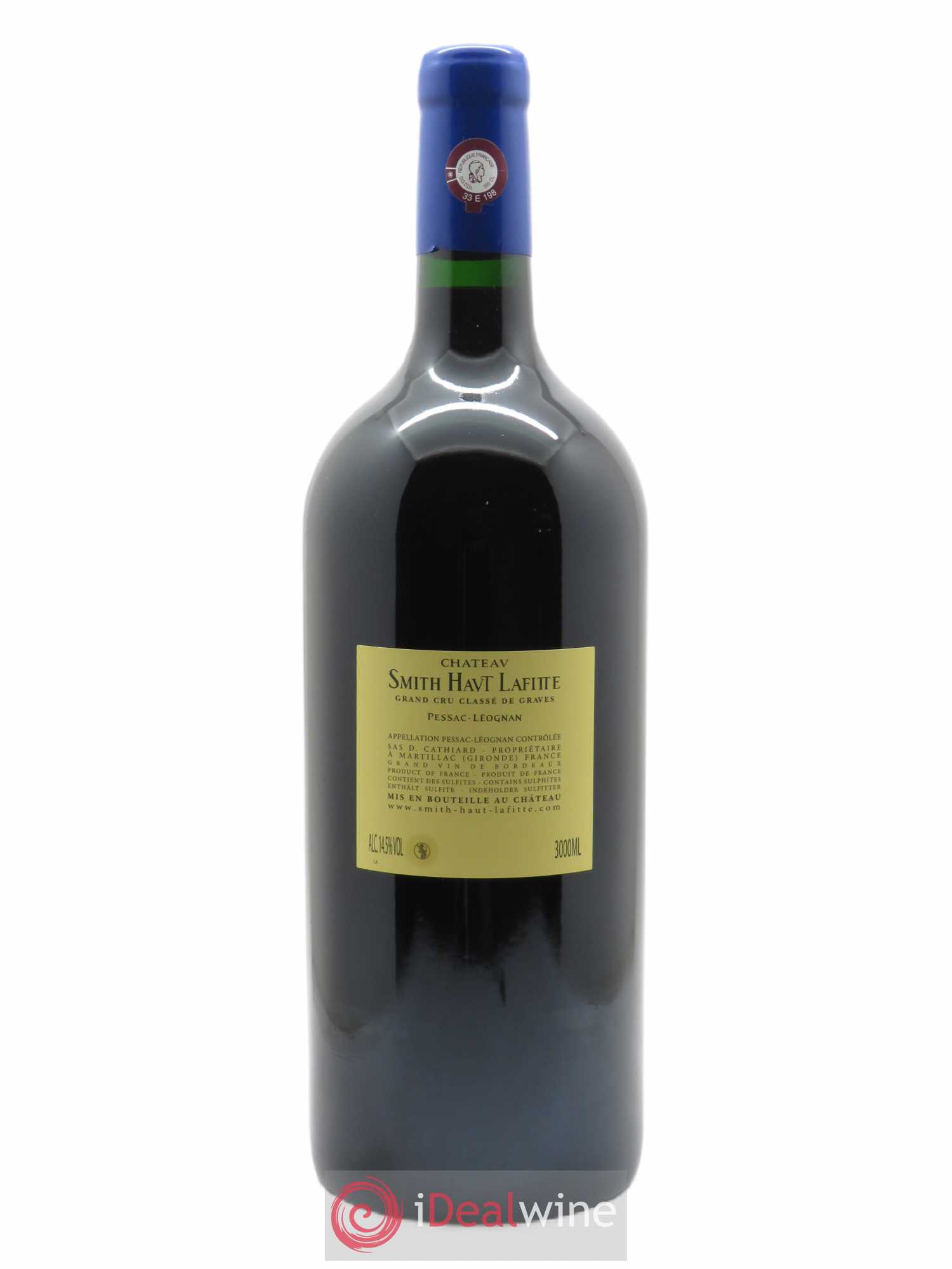 Château Smith Haut Lafitte Cru Classé de Graves (CBO à partir de 1 bte) 2019 - Lot de 1 double magnum - 2