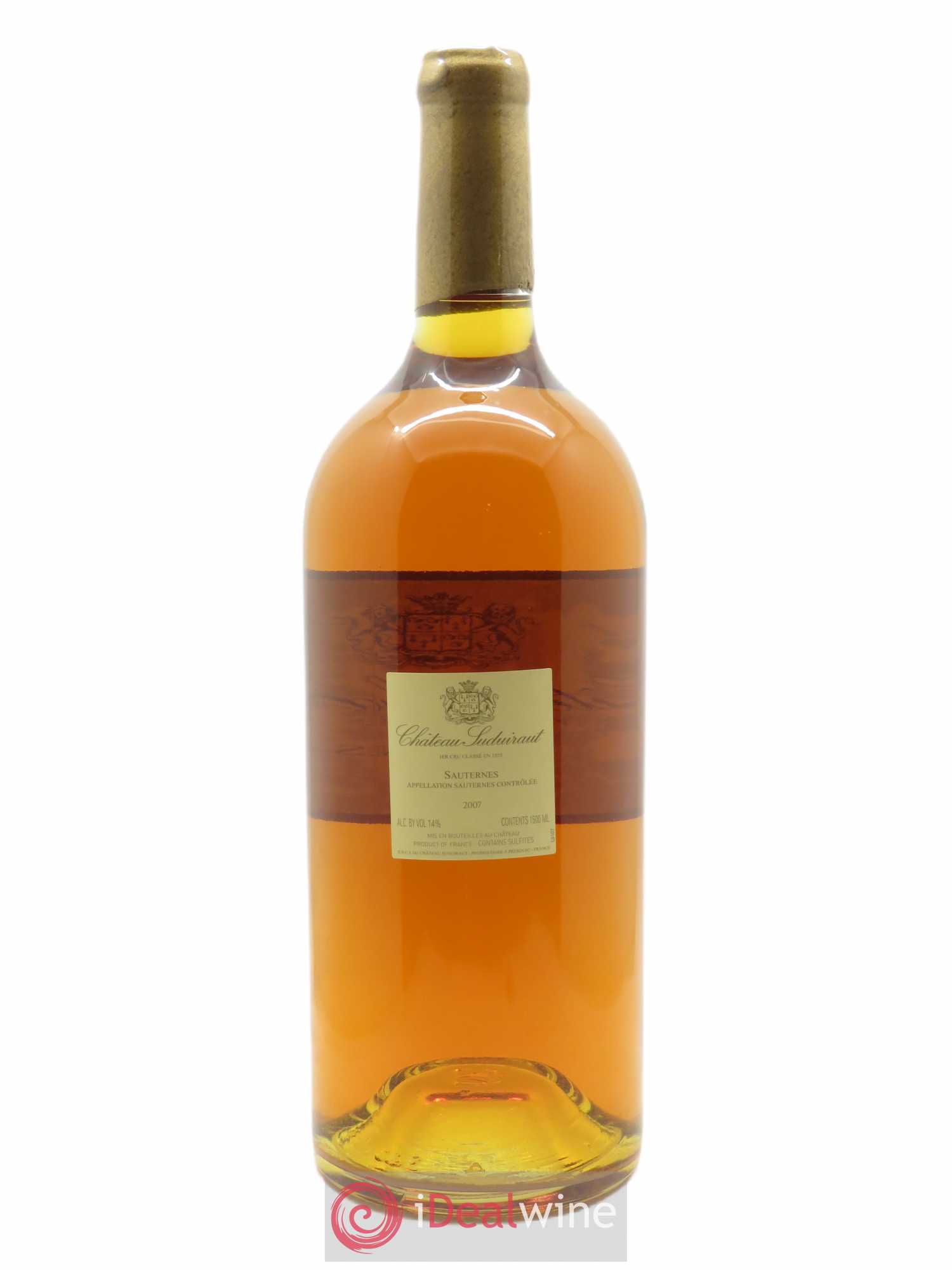 Château Suduiraut 1er Grand Cru Classé (CBO à partir de 1 bte) 2007 - Lotto di 1 jéroboam - 1