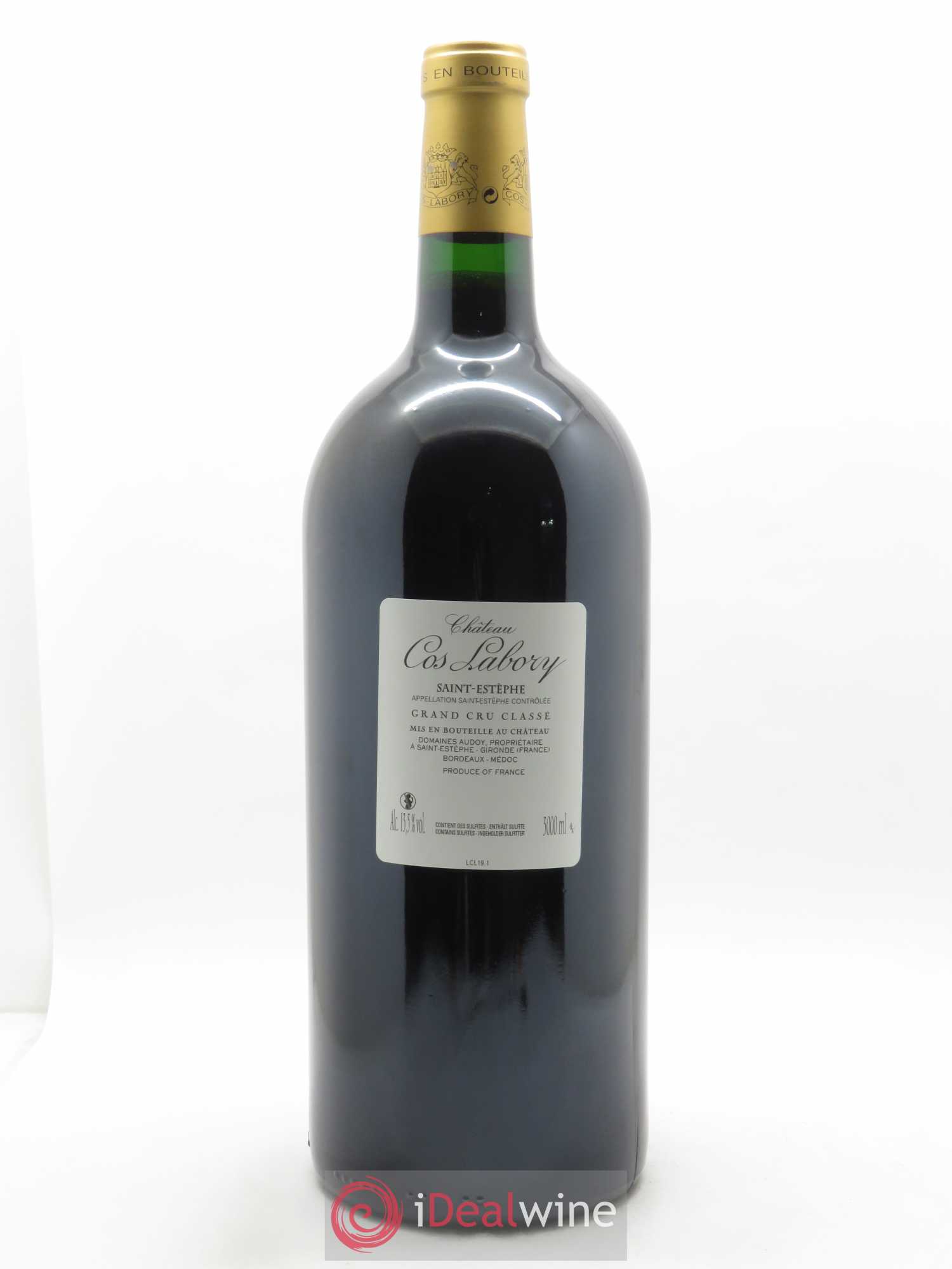 Château Cos Labory 5ème Grand Cru Classé 2019 - Lot de 1 double magnum - 1
