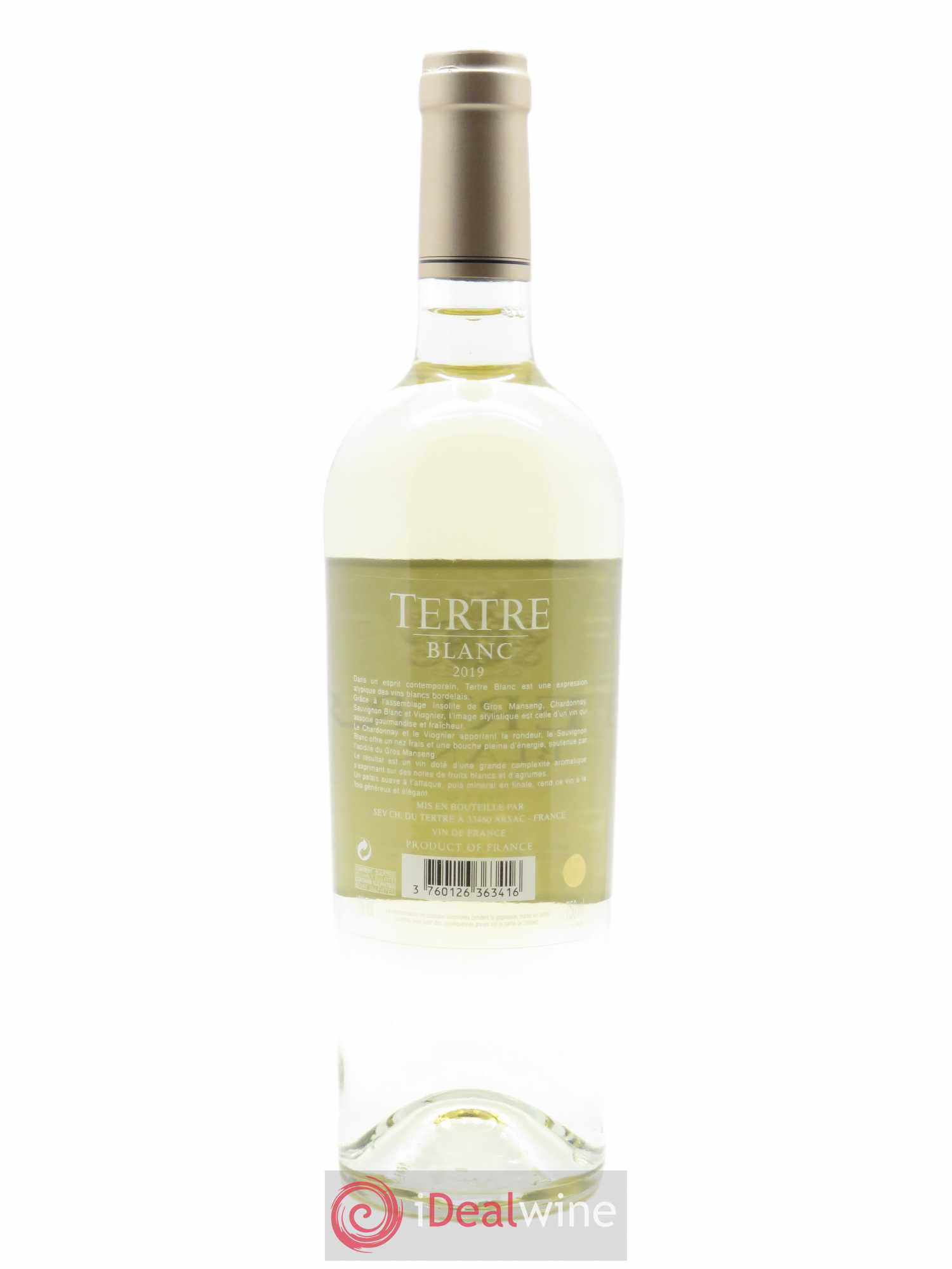 Tertre Blanc 2019 - Lot of 1 bottle - 1