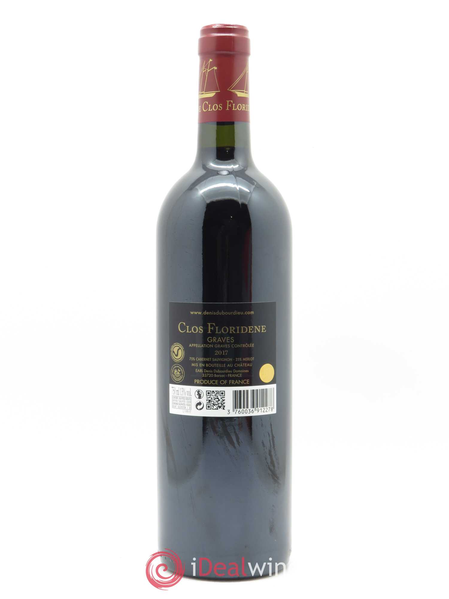 Clos Floridène 2017 - Posten von 1 Flasche - 1