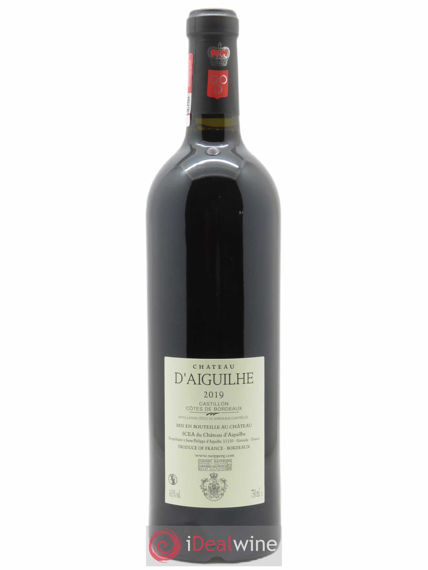 Château d' Aiguilhe (CBO à partir de 6 bts) 2019 - Lot de 1 bouteille - 1