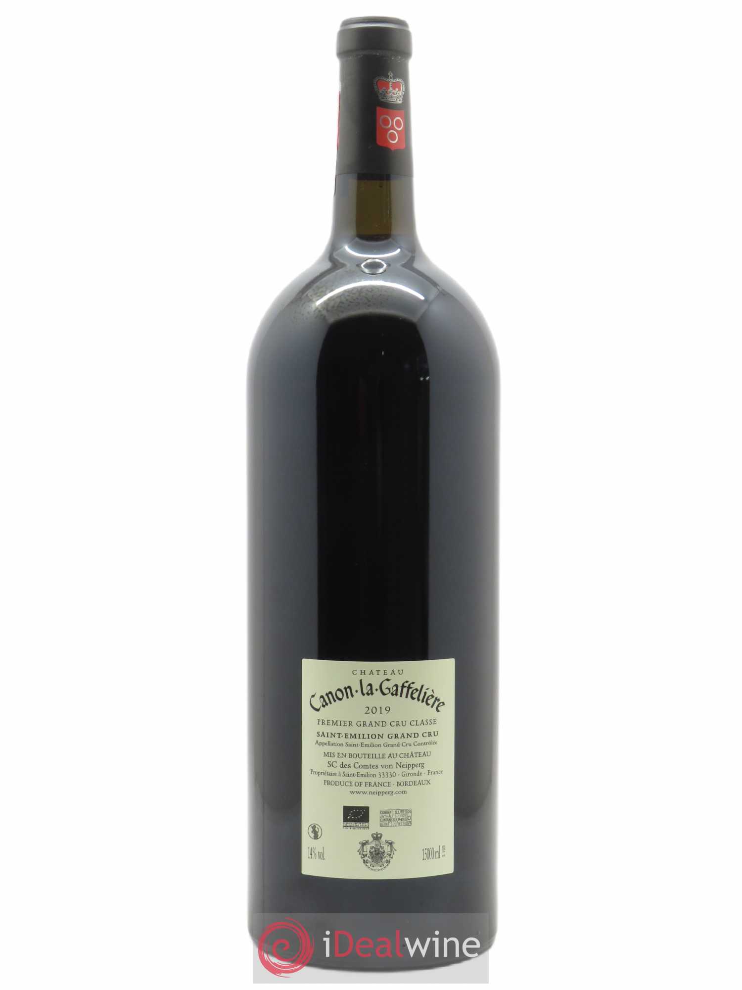 Château Canon la Gaffelière 1er Grand Cru Classé B (CBO à partir de 6 bts) 2019 - Lot de 1 magnum - 1