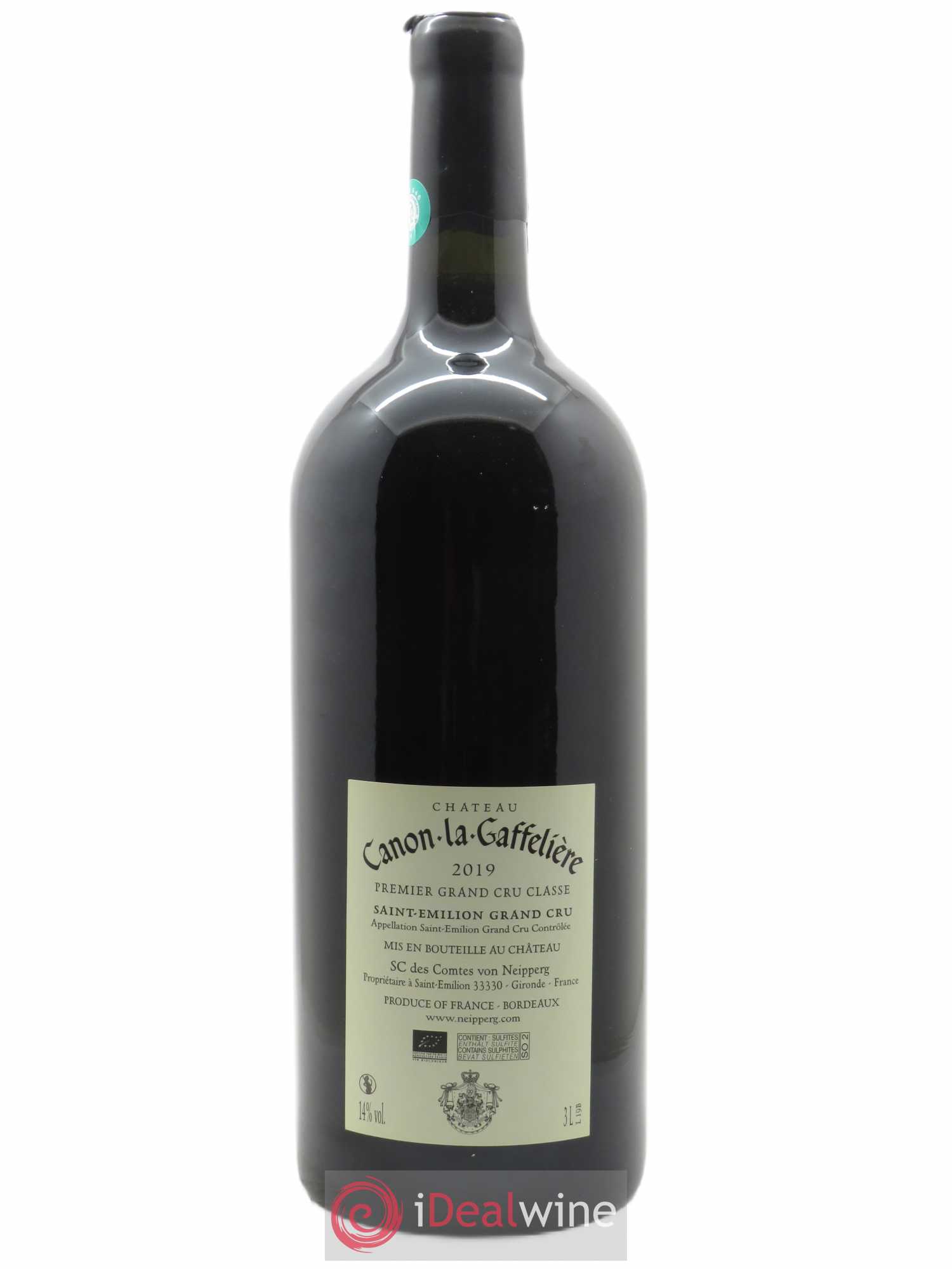 Château Canon la Gaffelière 1er Grand Cru Classé B 2019 - Lot de 1 double magnum - 1