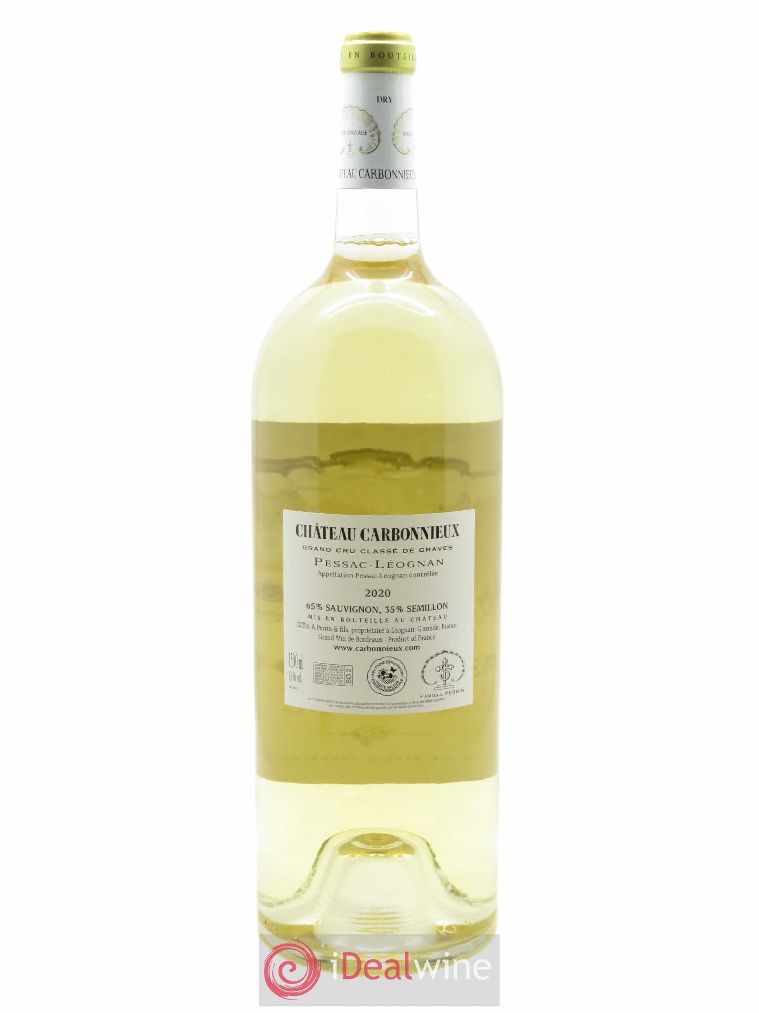 Château Carbonnieux Cru Classé de Graves (CBO à partir de 6 BTS) 2020 - Lot de 1 magnum - 1