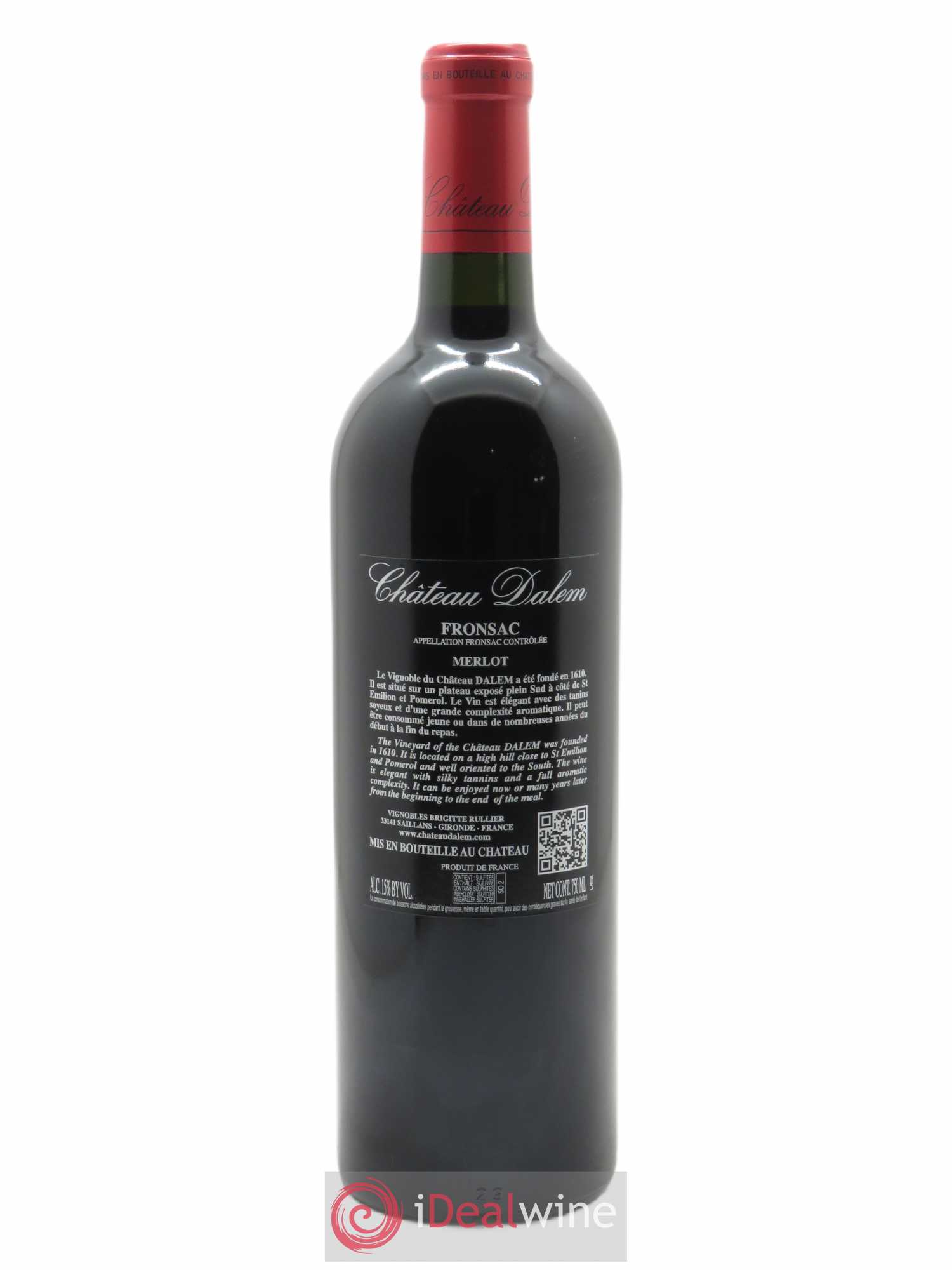 Château Dalem 2019 - Lot de 1 bouteille - 1