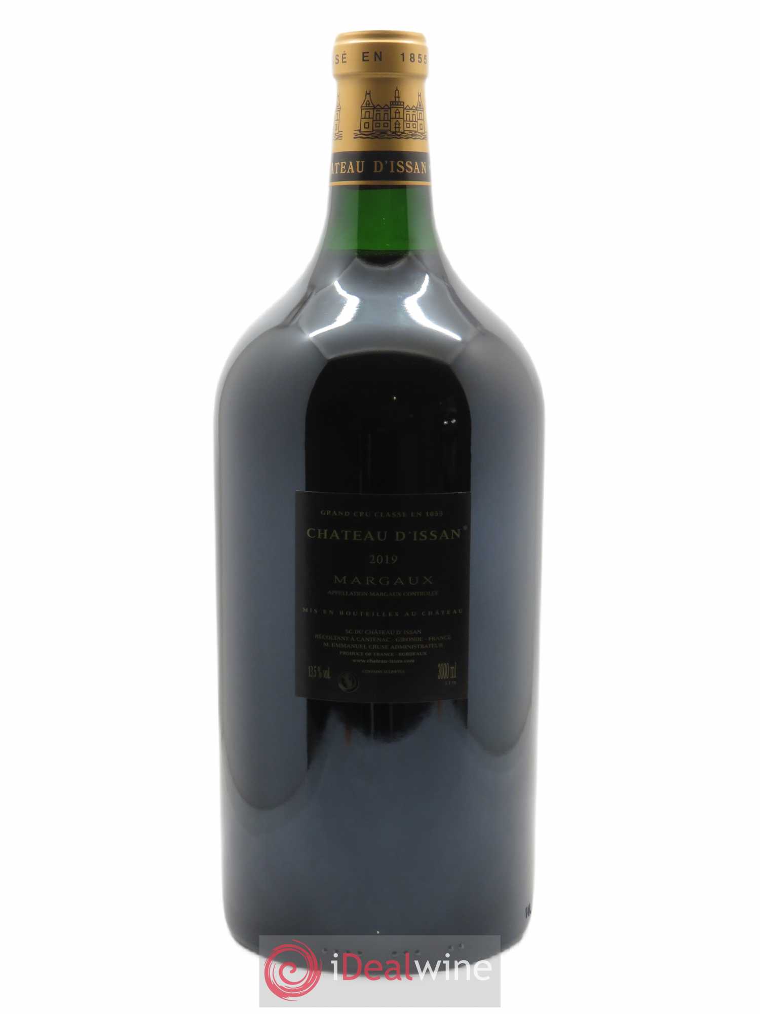 Château d'Issan 3ème Grand Cru Classé (OWC if 1 BTE) 2019 - Lot of 1 double magnum - 1