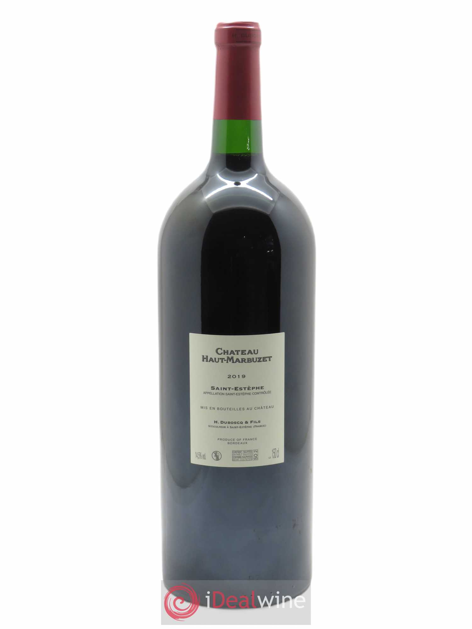 Château Haut Marbuzet  2019 - Lot of 1 magnum - 1