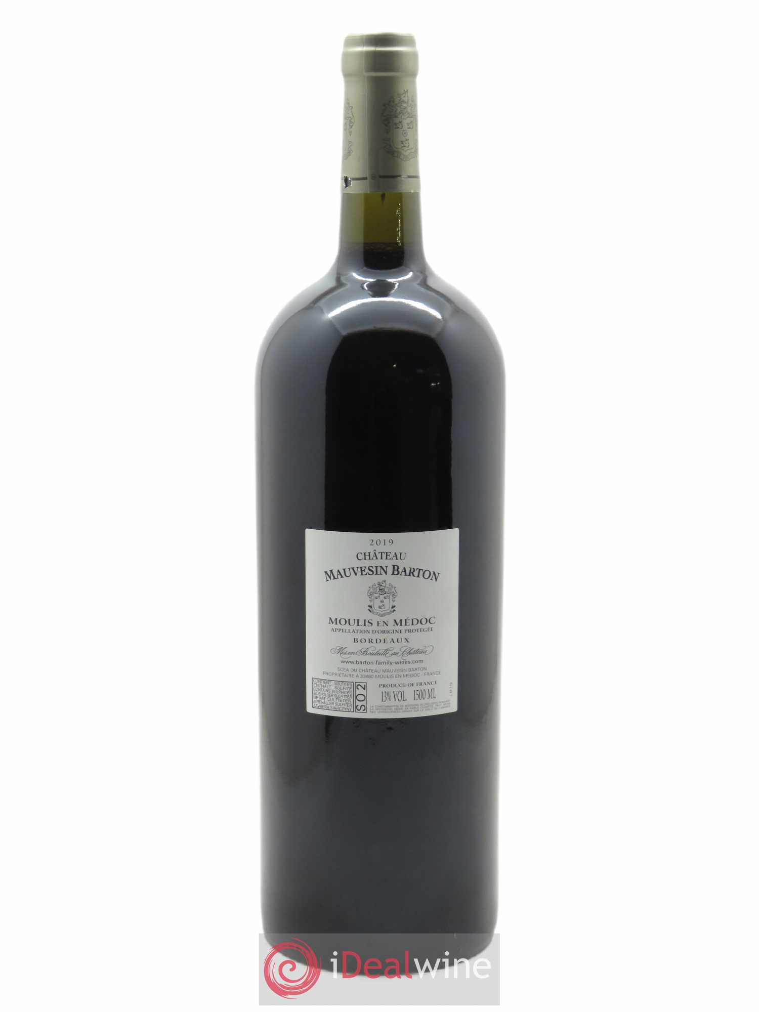 Château Mauvesin Barton 2019 - Lot de 1 magnum - 1