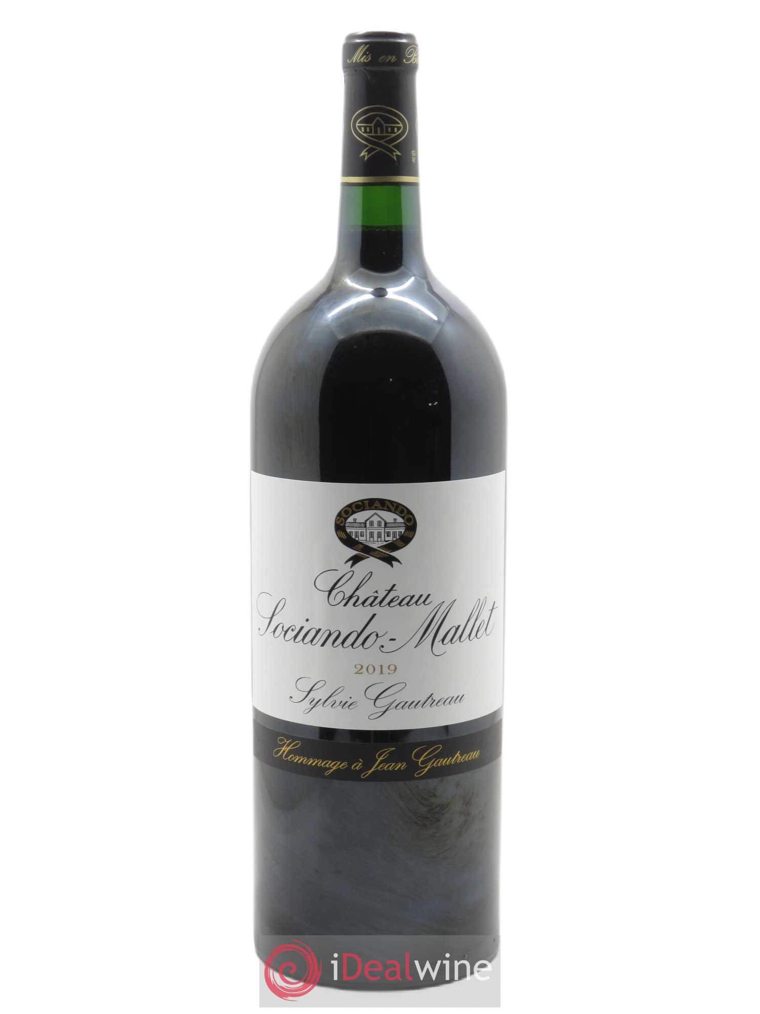 Château Sociando Mallet (CBO à partir de 6 BTS) 2019 - Lot de 1 magnum - 0