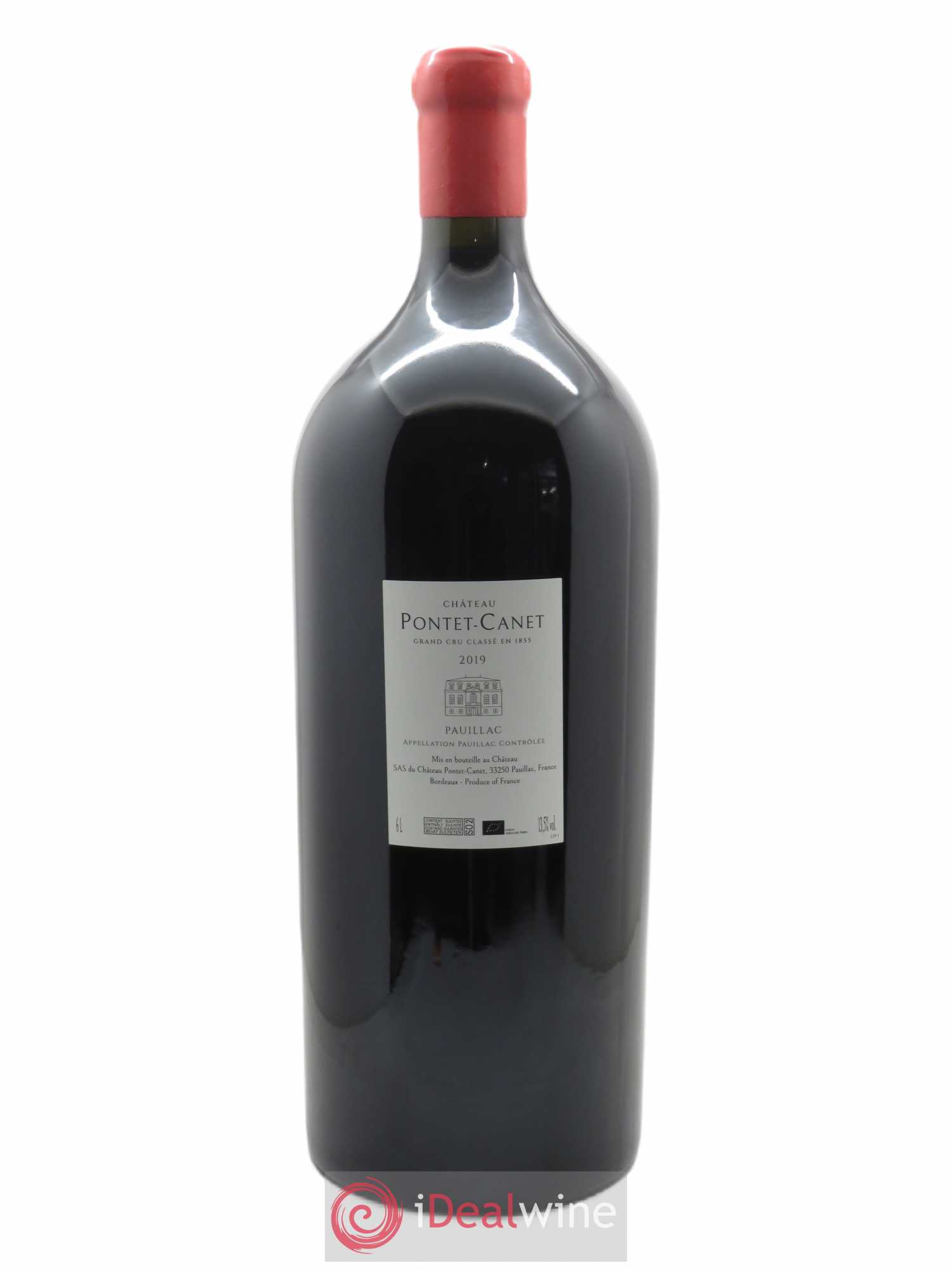Château Pontet Canet 5ème Grand Cru Classé (CBO à partir de 1 bte) 2019 - Lot de 1 impériale - 1