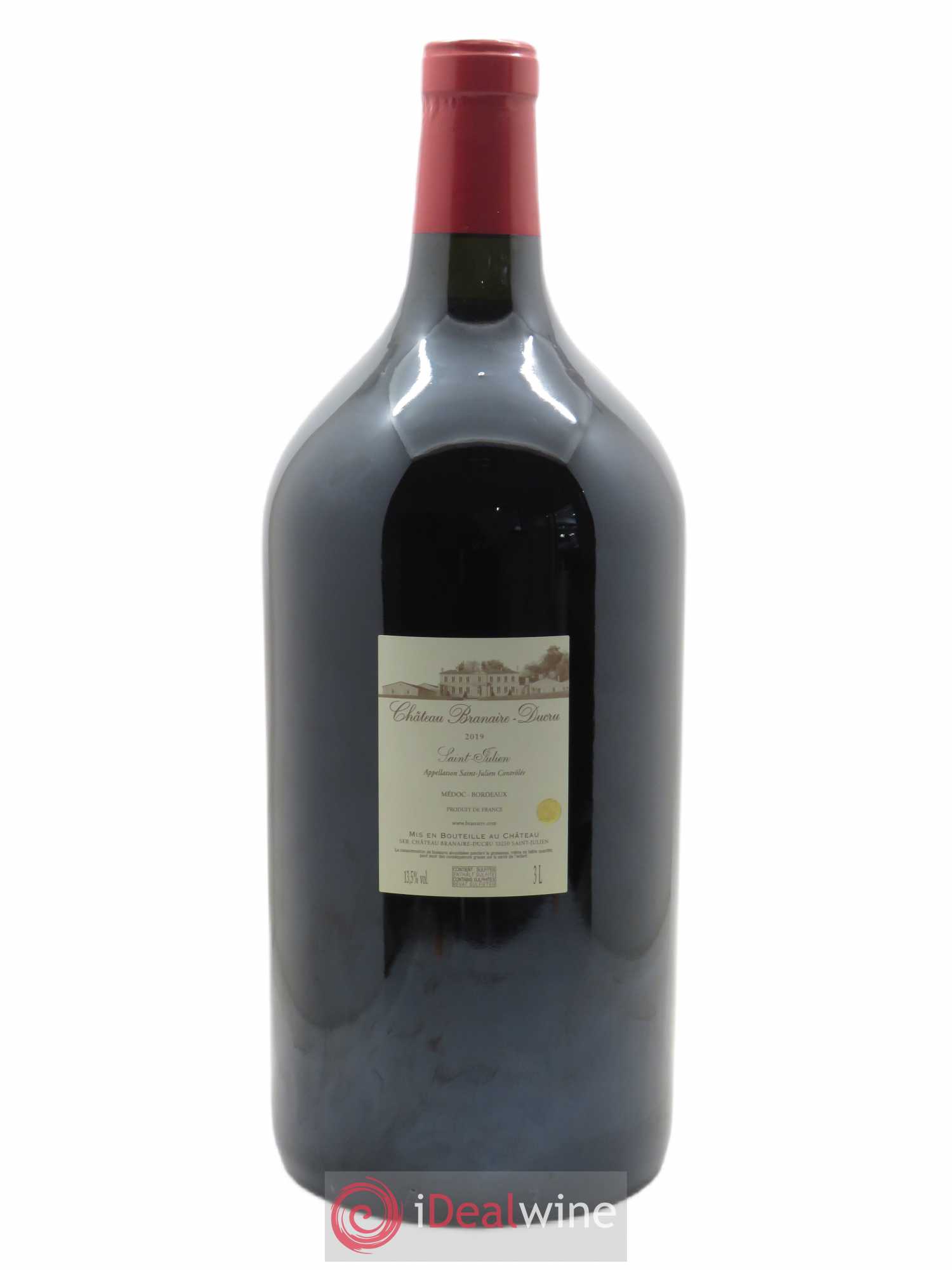 Château Branaire Ducru 4ème Grand Cru Classé (CBO à partir de 1 bte) 2019 - Lot de 1 double magnum - 1