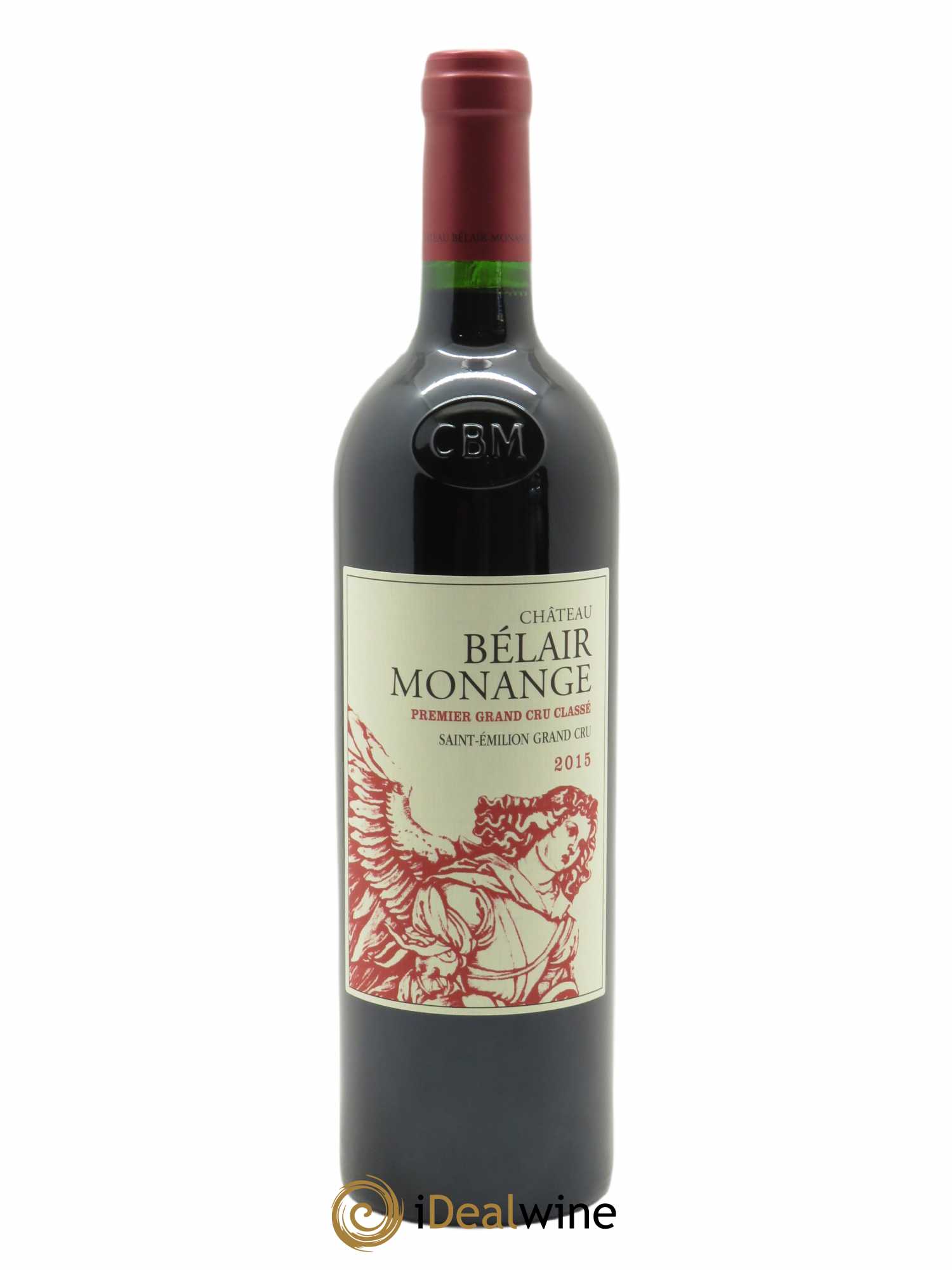 Château Belair (Belair-Monange) 1er Grand Cru Classé B (OWC if 6 bts) 2015 - Lot of 1 bottle - 0