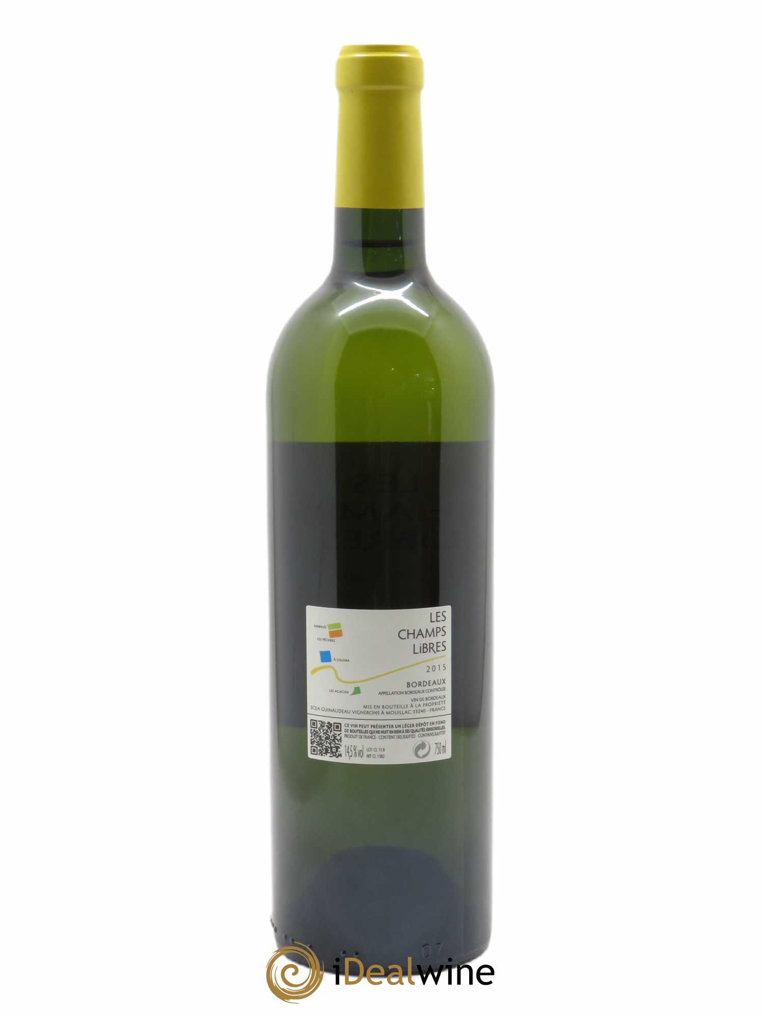 Les Champs Libres (OWC if 3 bts) 2015 - Lot of 1 bottle - 1