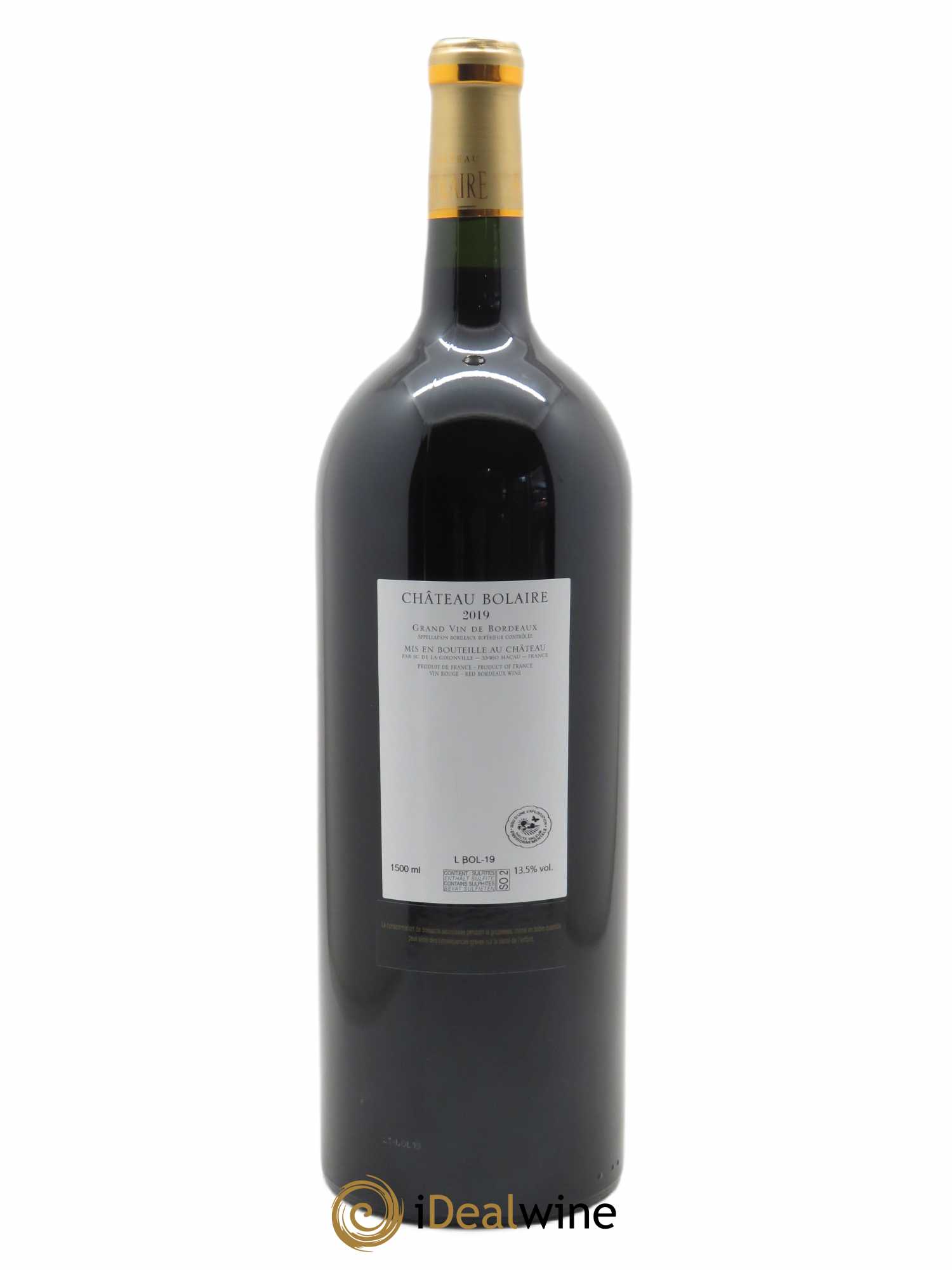 Bolaire 2019 - Lot de 1 magnum - 1