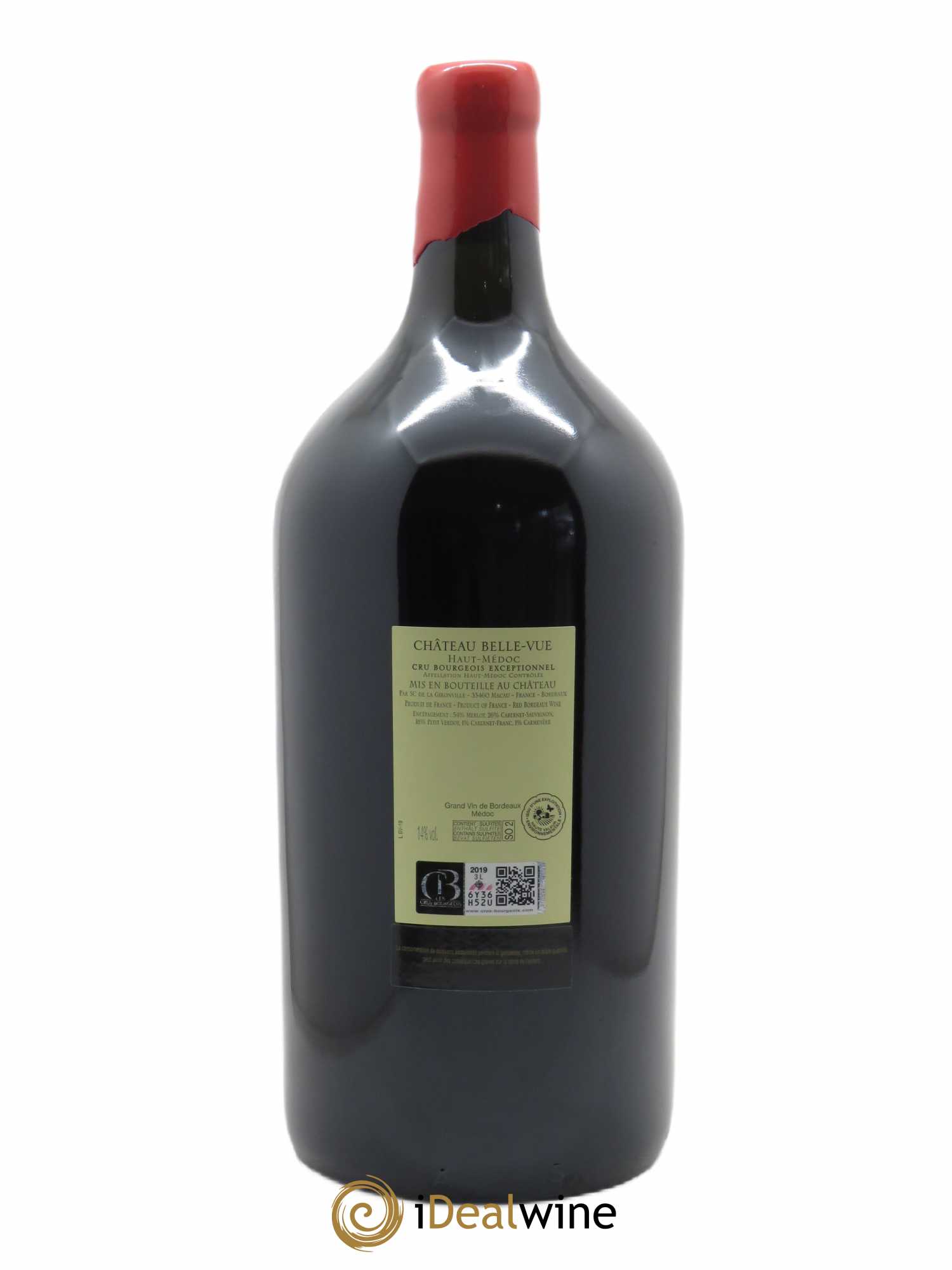 Château Belle-Vue 2019 - Lot of 1 double magnum - 1