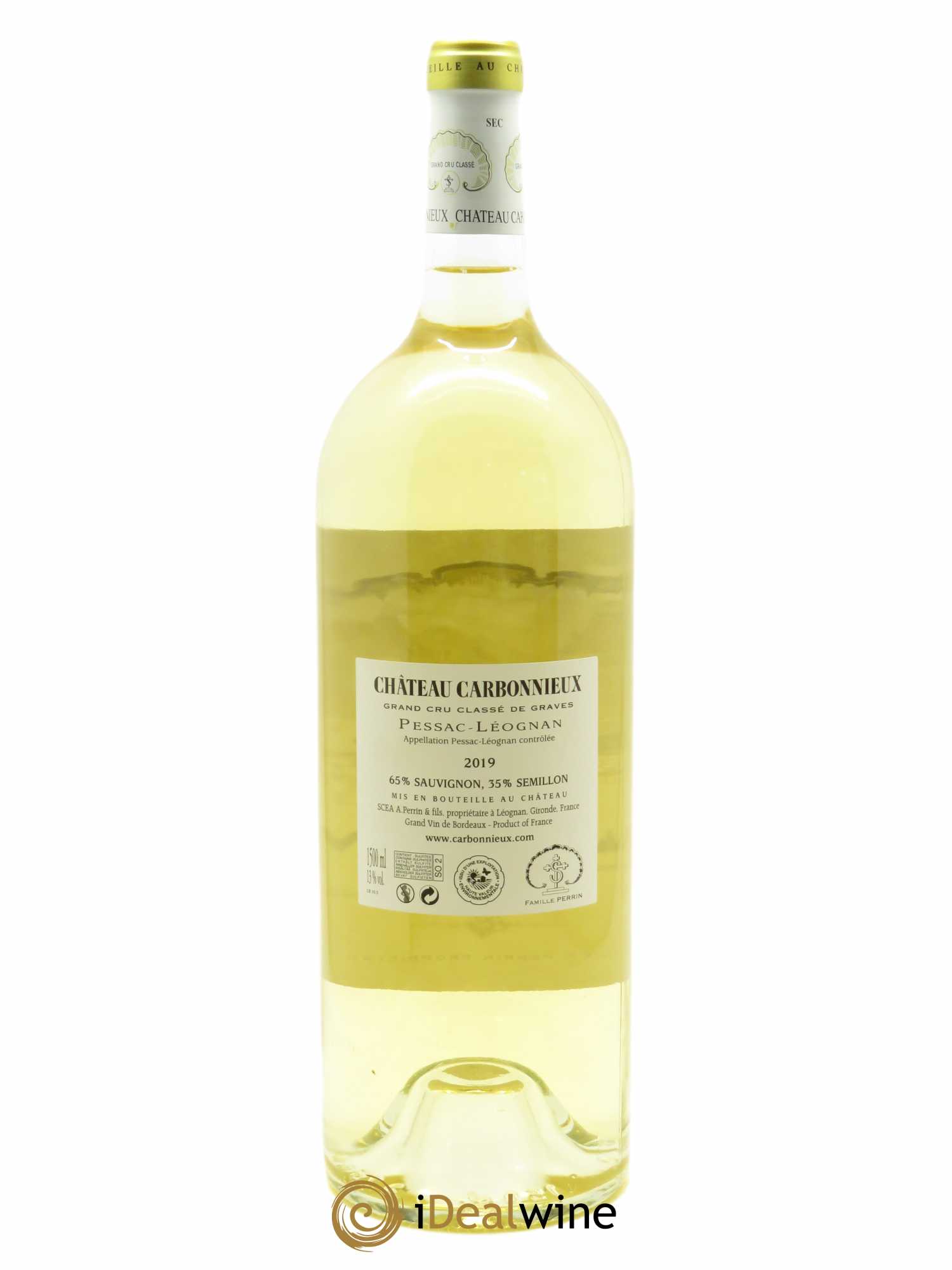 Château Carbonnieux Cru Classé de Graves (CBO à partir de 6 bts) 2019 - Lot de 1 magnum - 1