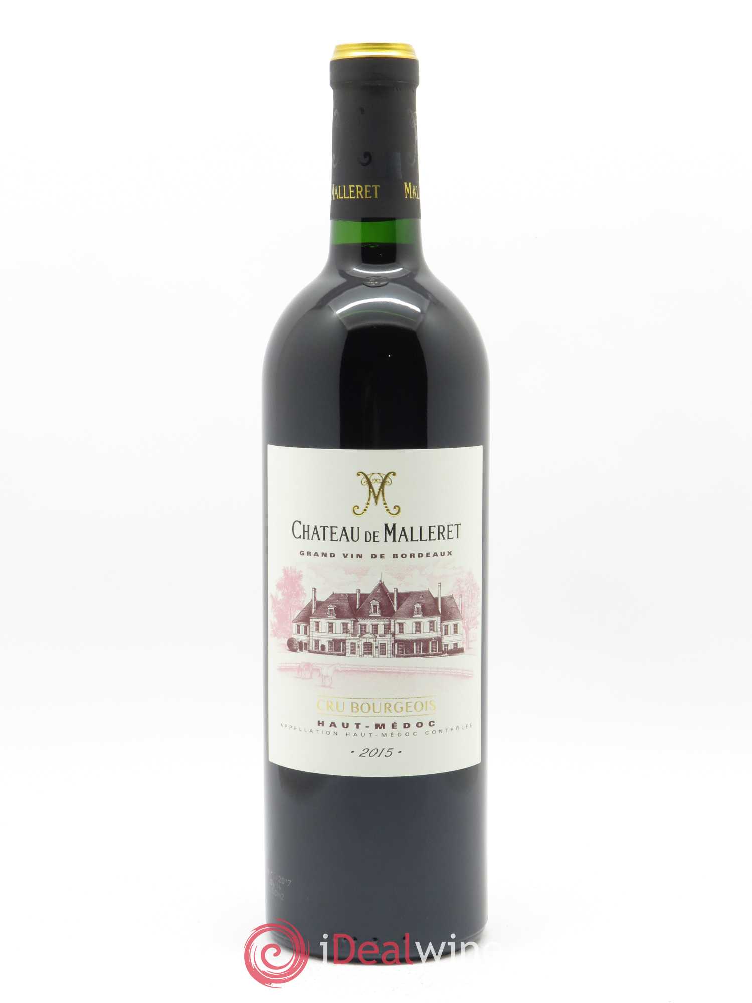 Château de Malleret Cru Bourgeois 2015 - Lot de 1 bouteille - 0