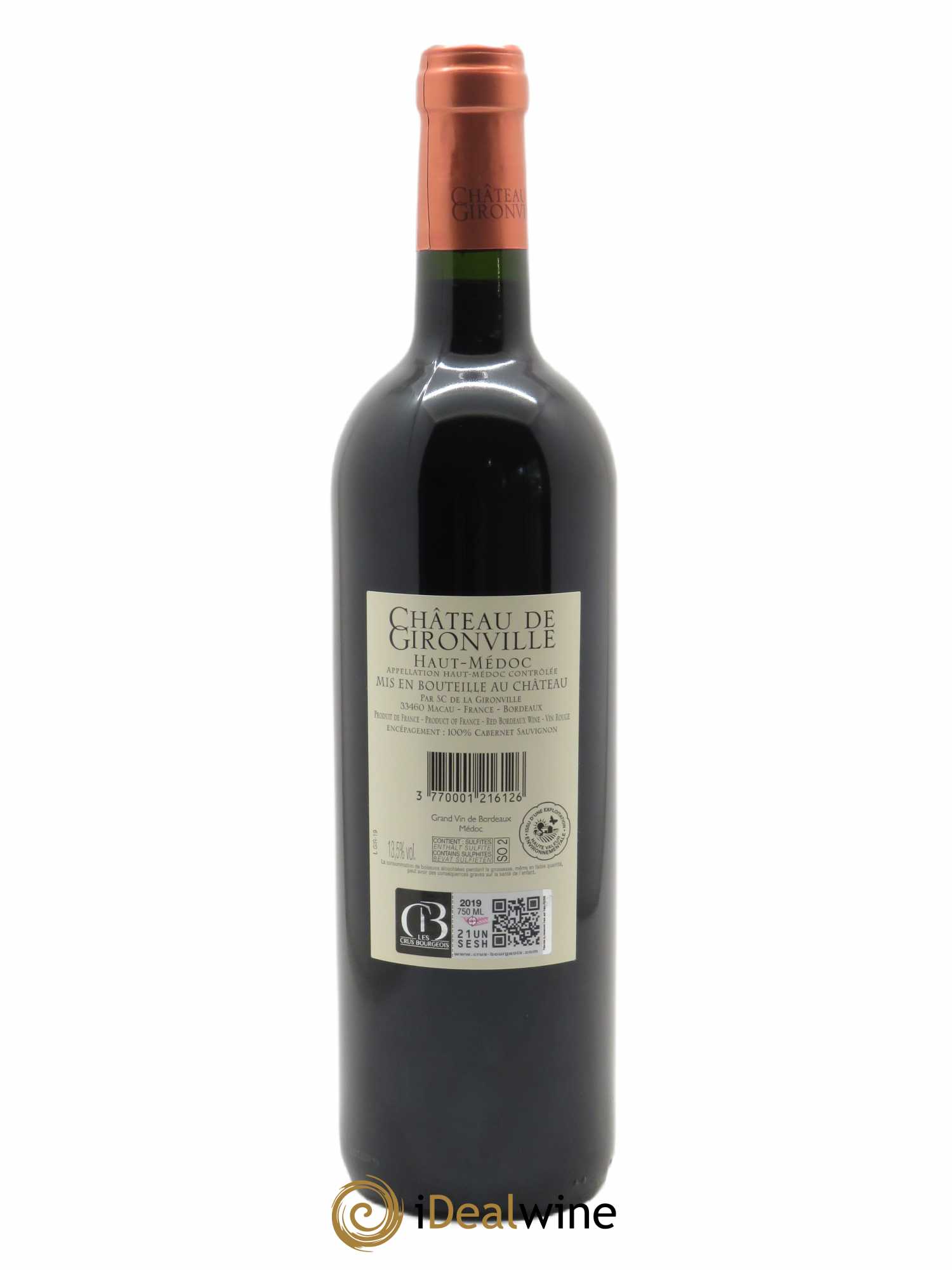Château Gironville 2019 - Lot of 1 bottle - 1
