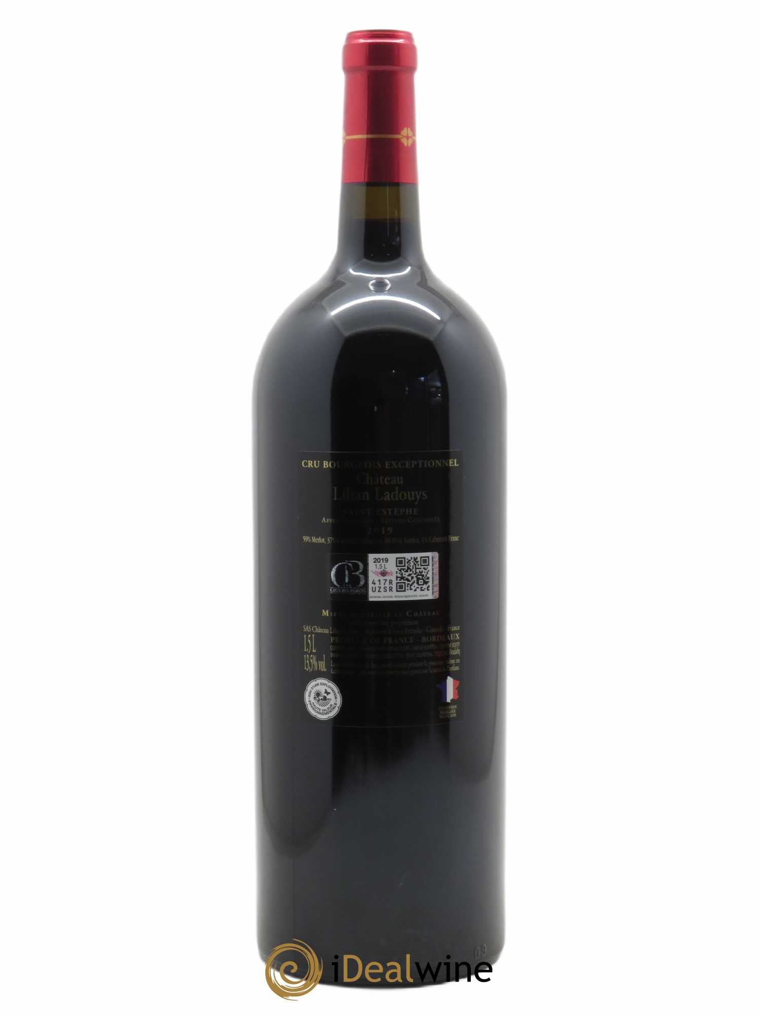 Château Lilian Ladouys Cru Bourgeois (OWC if 6 bts) 2019 - Lot of 1 magnum - 1